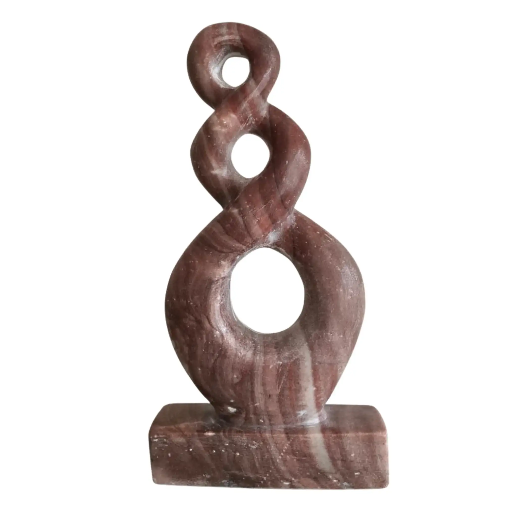 Infinity Marble Sculpture – Modern Hand-Carved Stone Art for Luxury Interiors - Image 7
