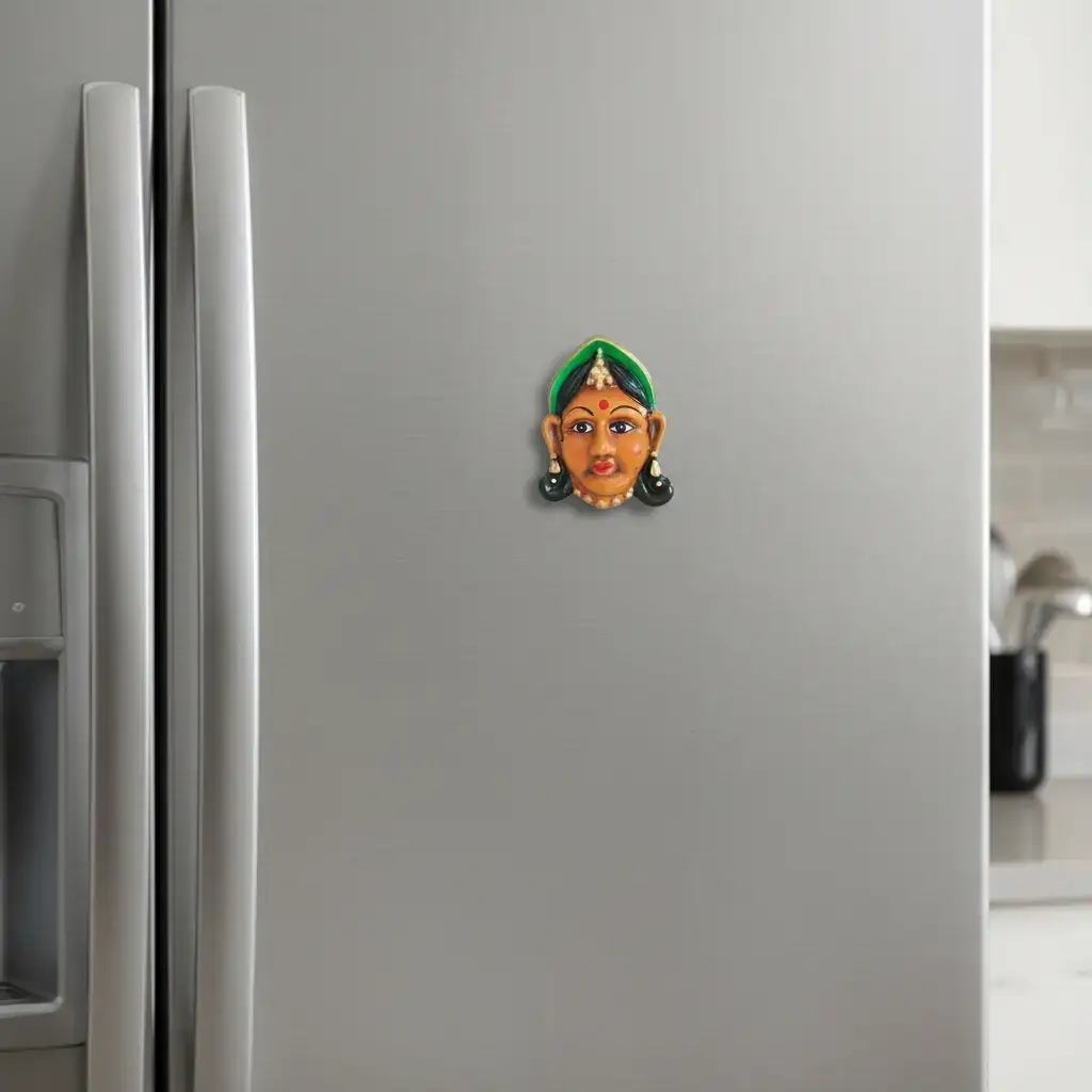 Hand-Painted Decorative Magnets | Artistic Fridge Magnets Set - Image 15