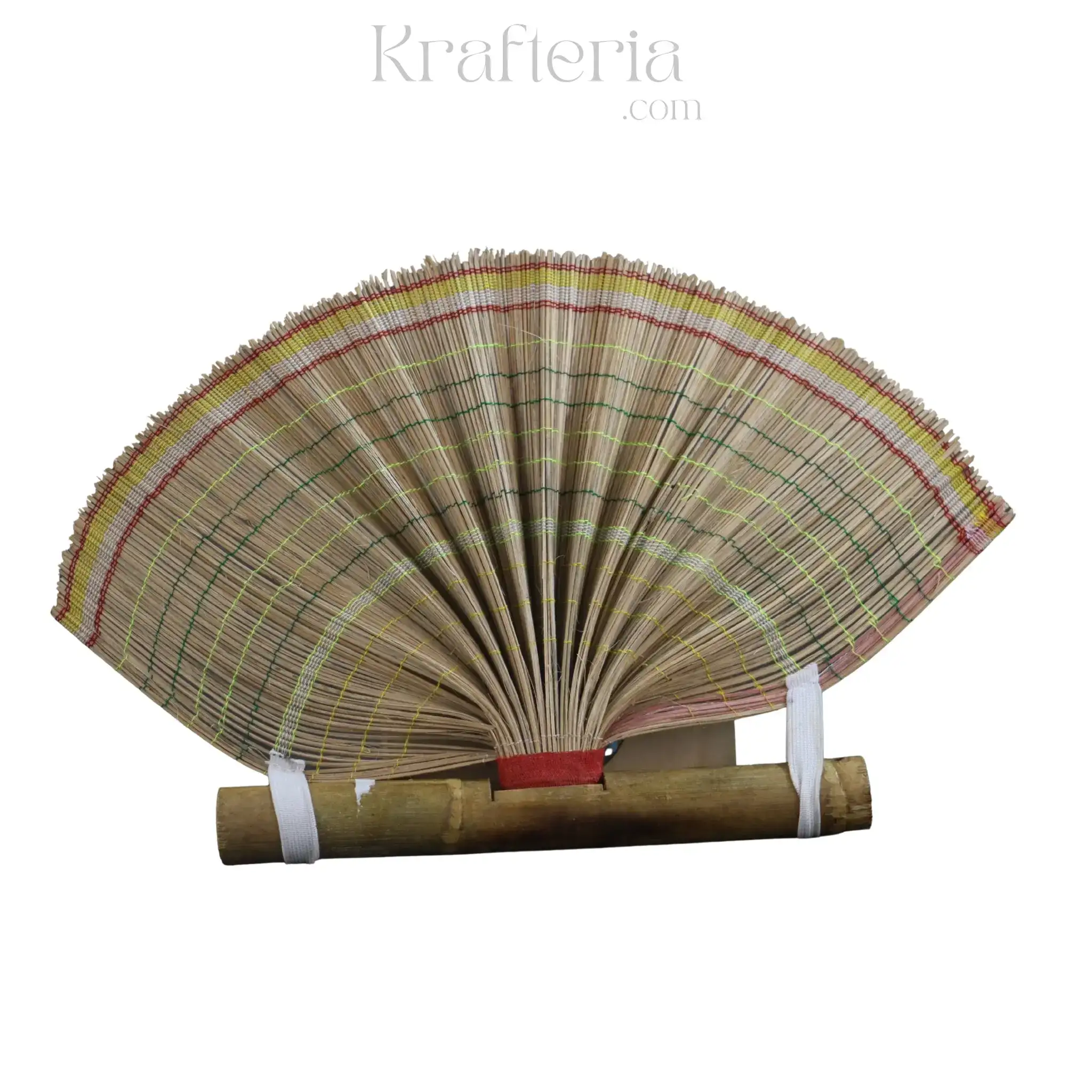 Bamboo Folding Hand Fan – Handmade & Eco-Friendly - Image 2