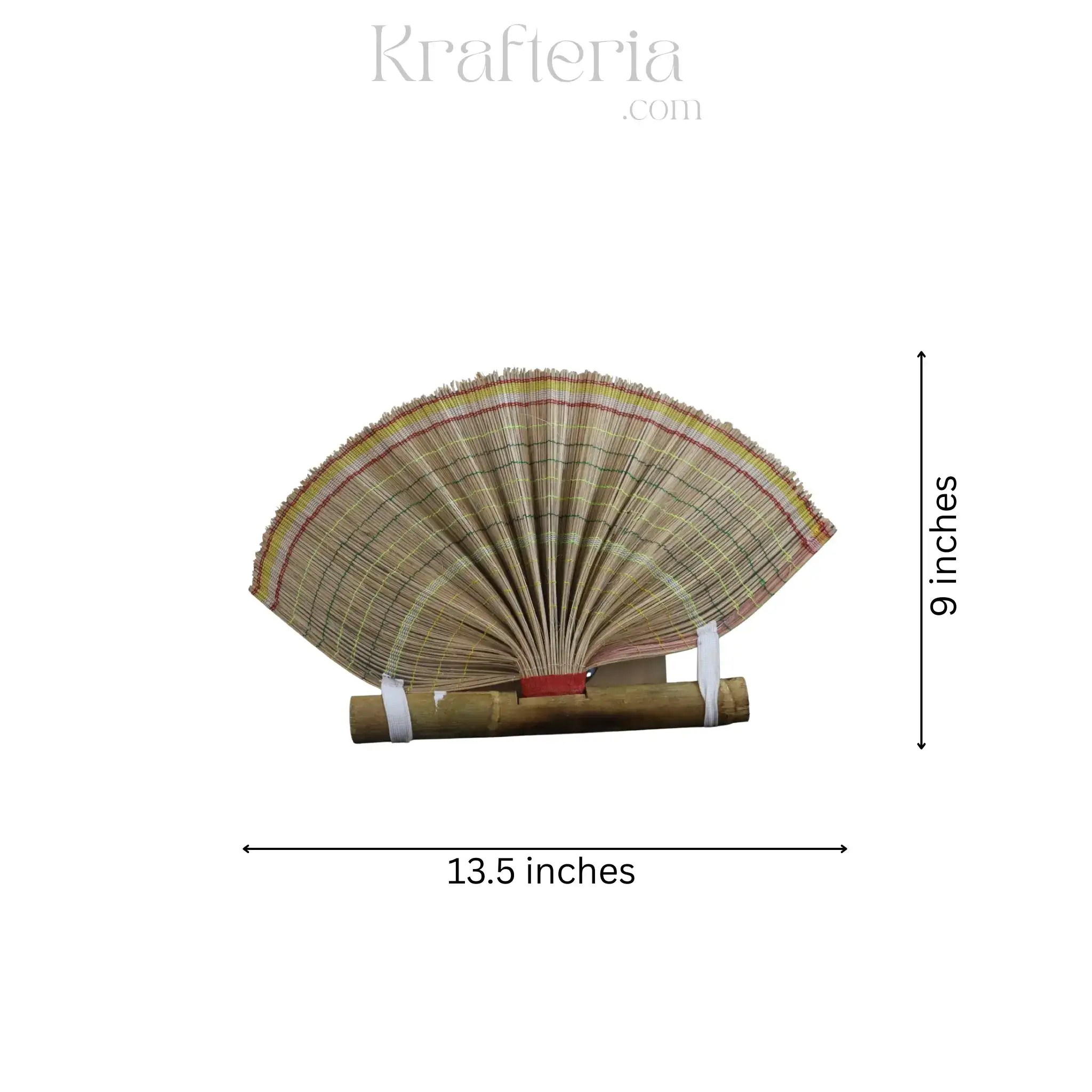 Bamboo Folding Hand Fan – Handmade & Eco-Friendly - Image 4