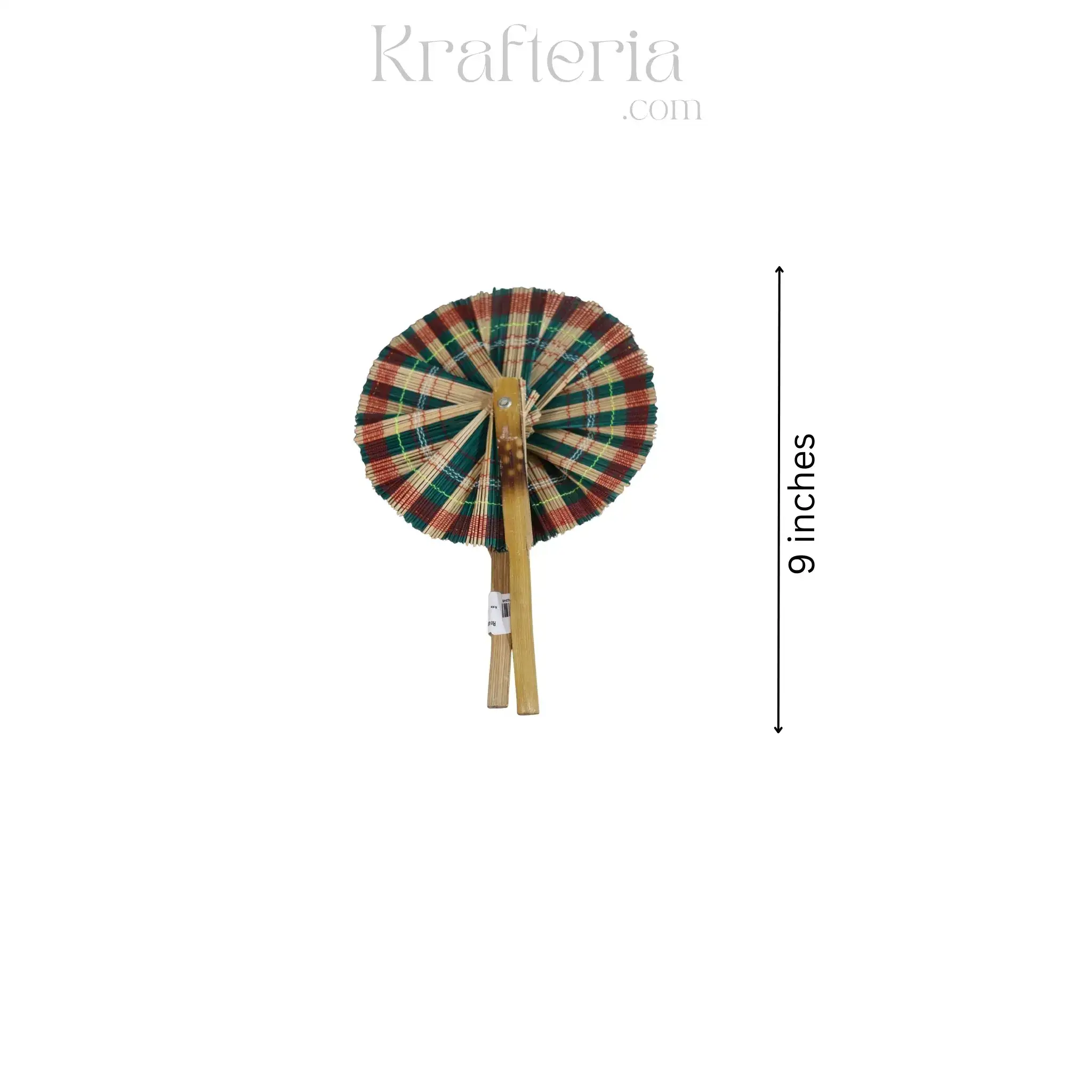 Bamboo Folding Hand Fan – Handmade & Eco-Friendly - Image 7