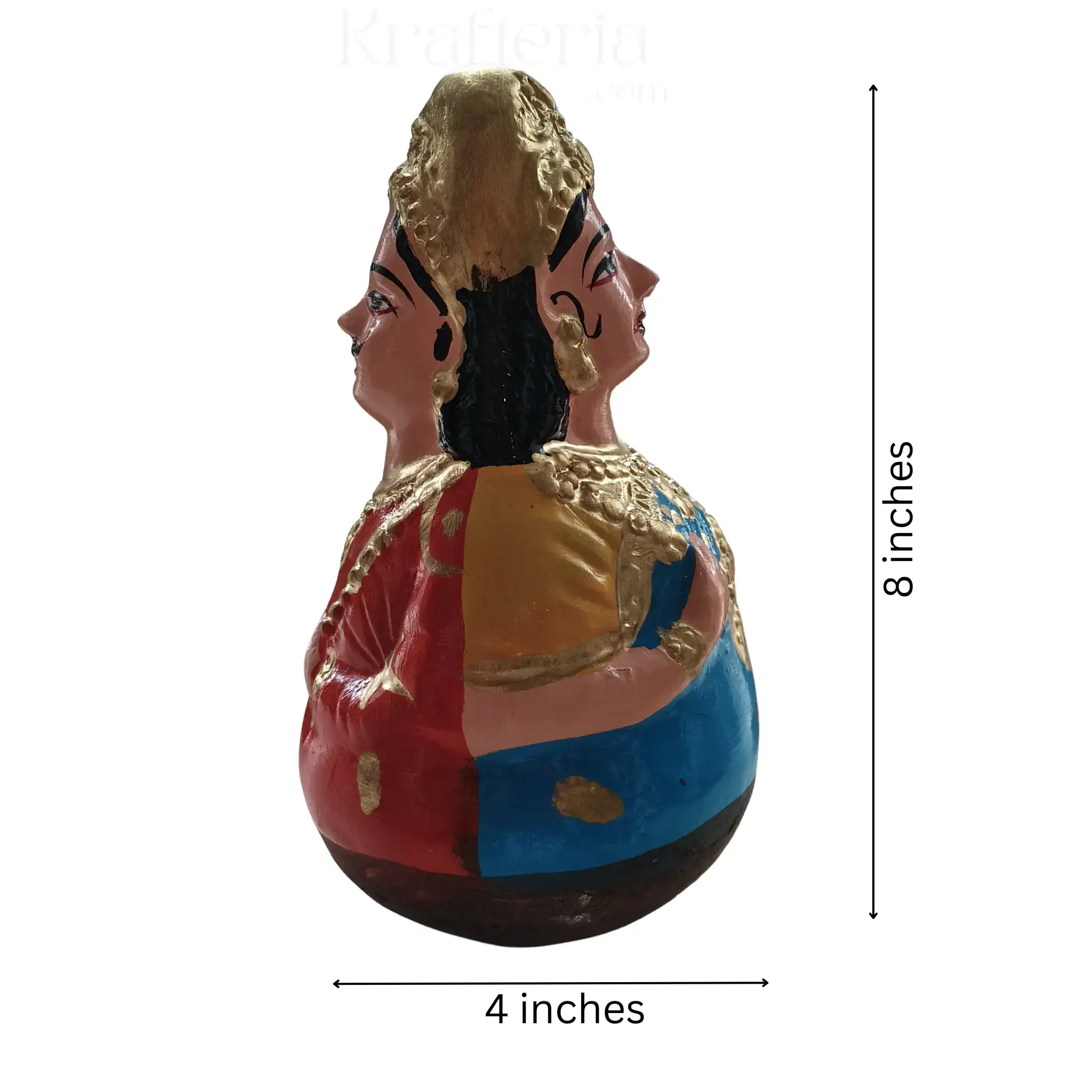 Bobblehead Dolls for Golu – Classic South Indian Thalaiyatti Bommai - Image 11