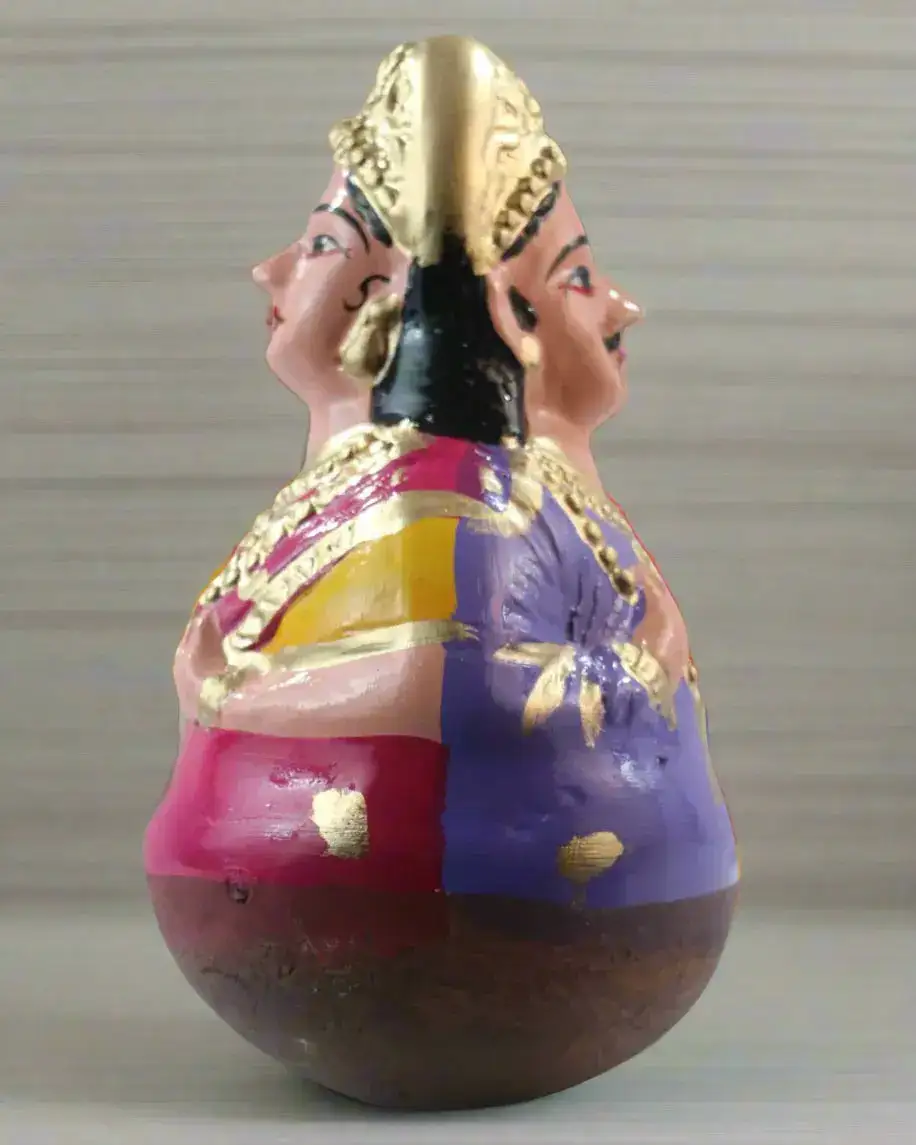 Bobblehead Dolls for Golu – Classic South Indian Thalaiyatti Bommai - Image 12