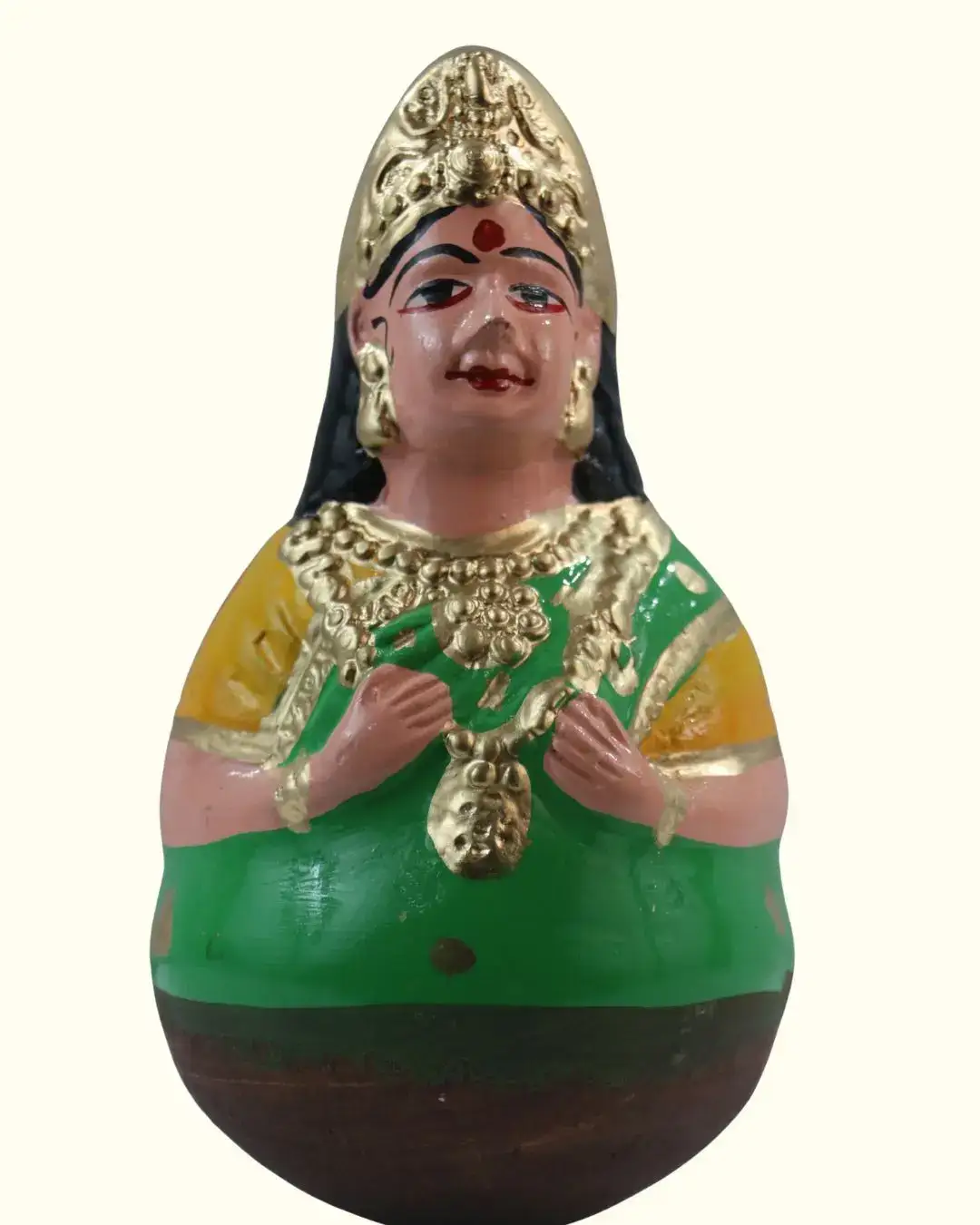 Bobblehead Dolls for Golu – Classic South Indian Thalaiyatti Bommai - Image 3