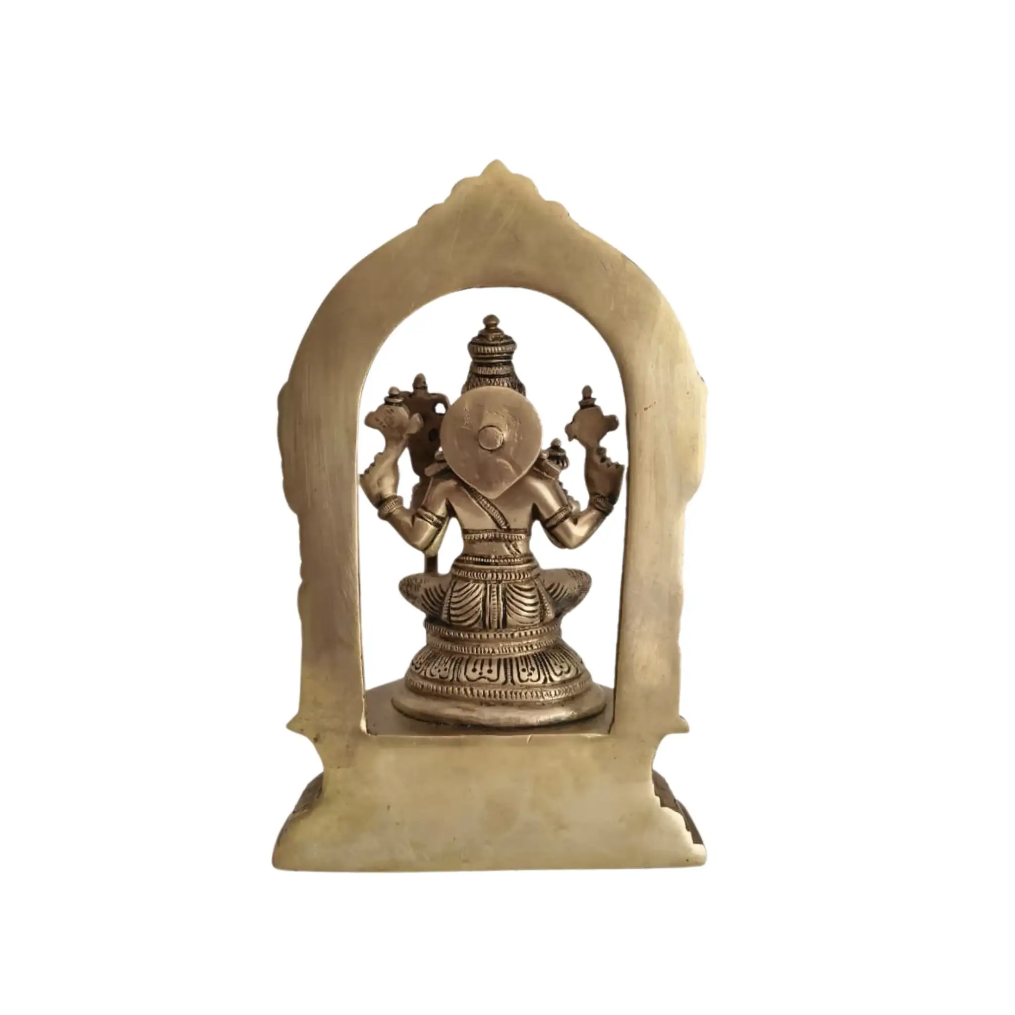 Divine Brass Annapoorna Devi Idol - Goddess of Food & Nourishment - Image 9