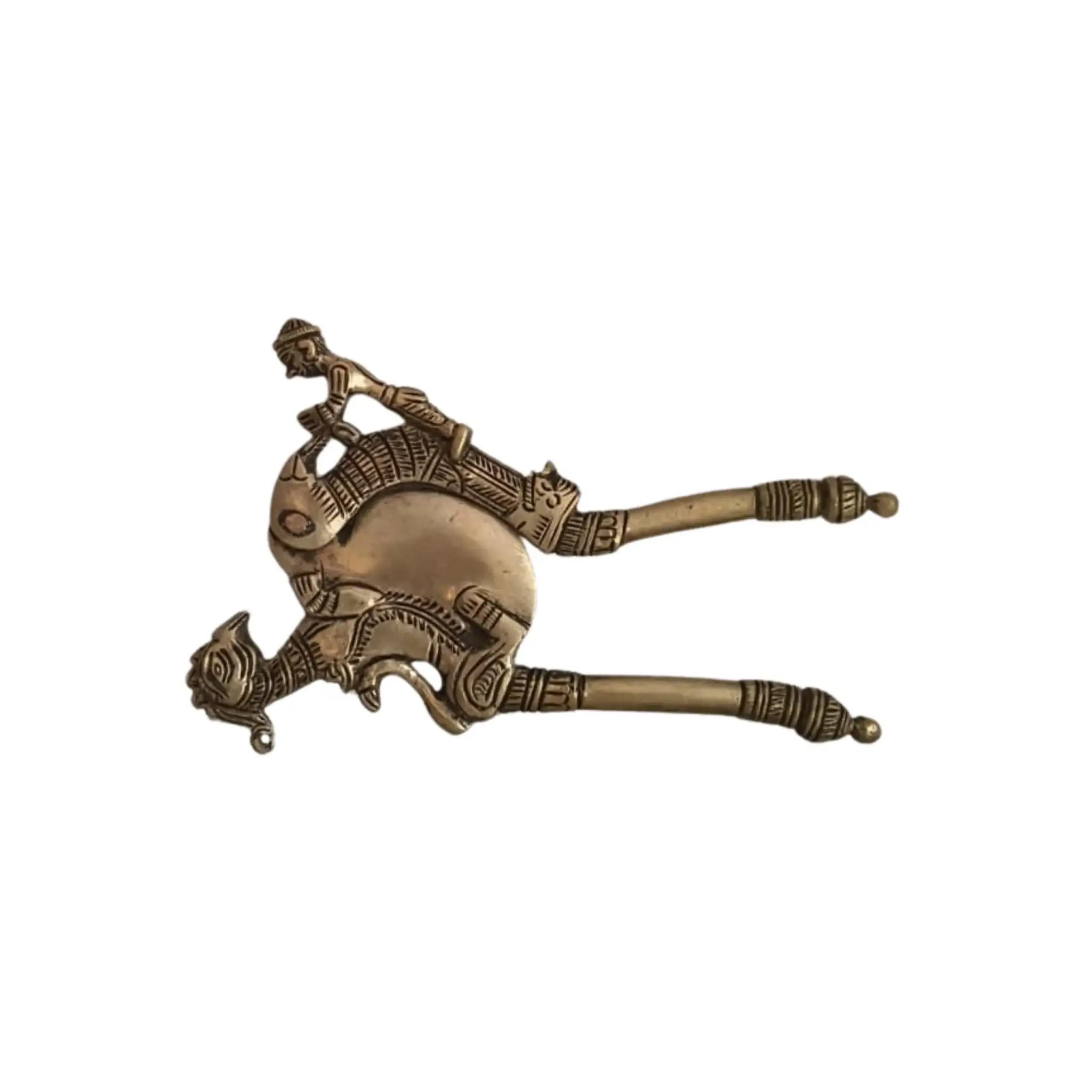 Antique Brass Betel Nut Cracker (Sarota) | Decor - Image 16