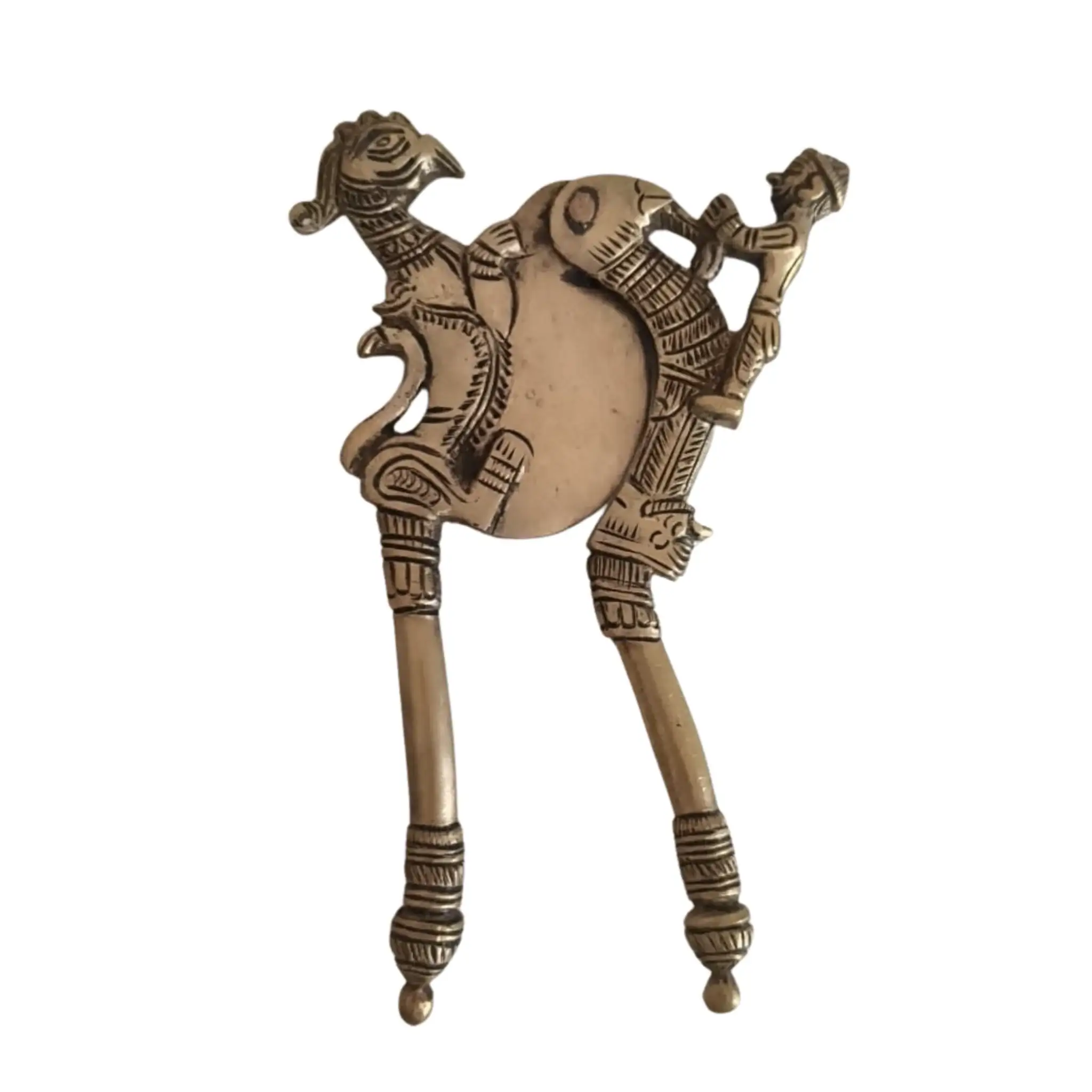 Antique Brass Betel Nut Cracker (Sarota) | Decor - Image 19