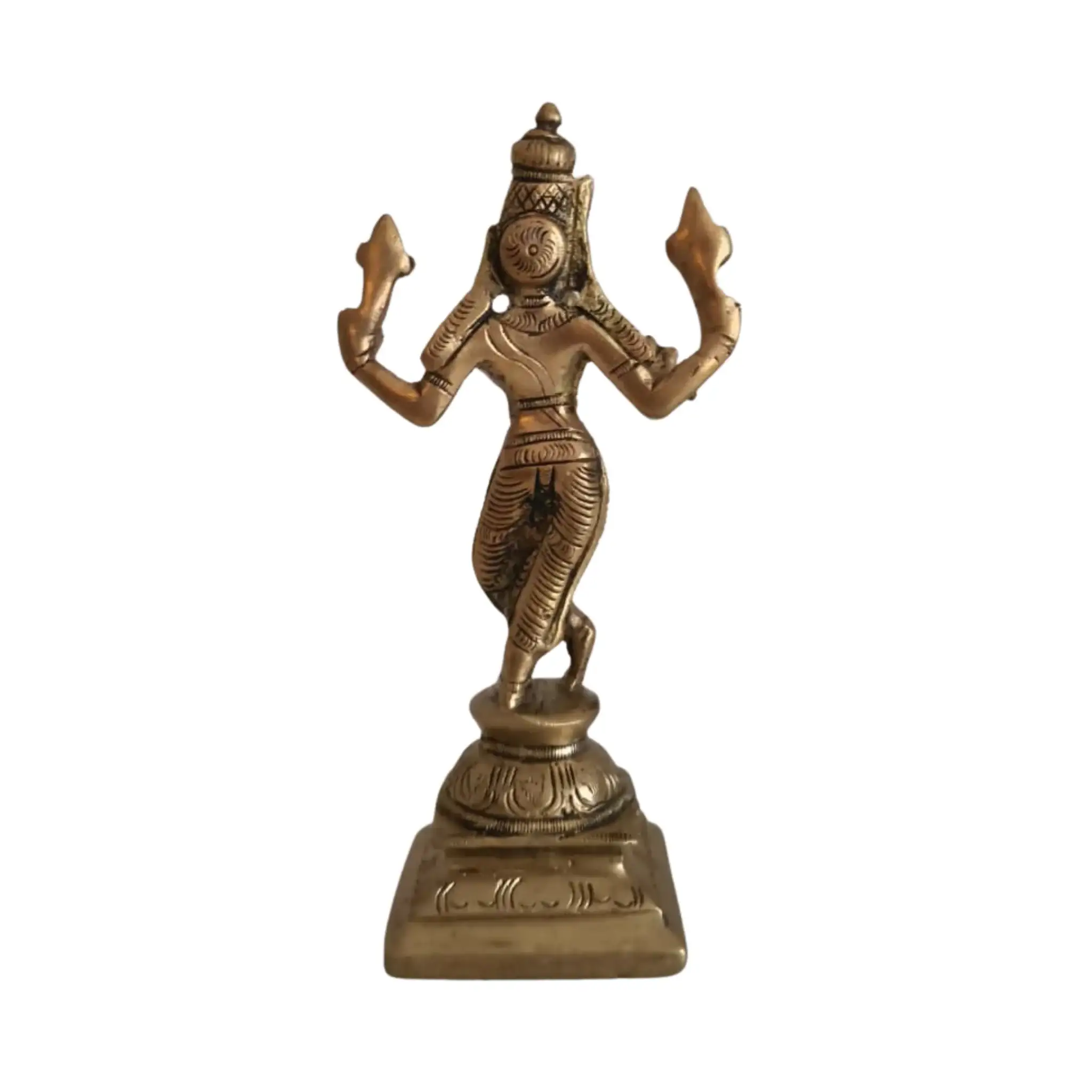 Pure Brass Dashavatara Idol Set 10 Statues) | Vishnu's Ten Avatars Murti Collection - Image 10