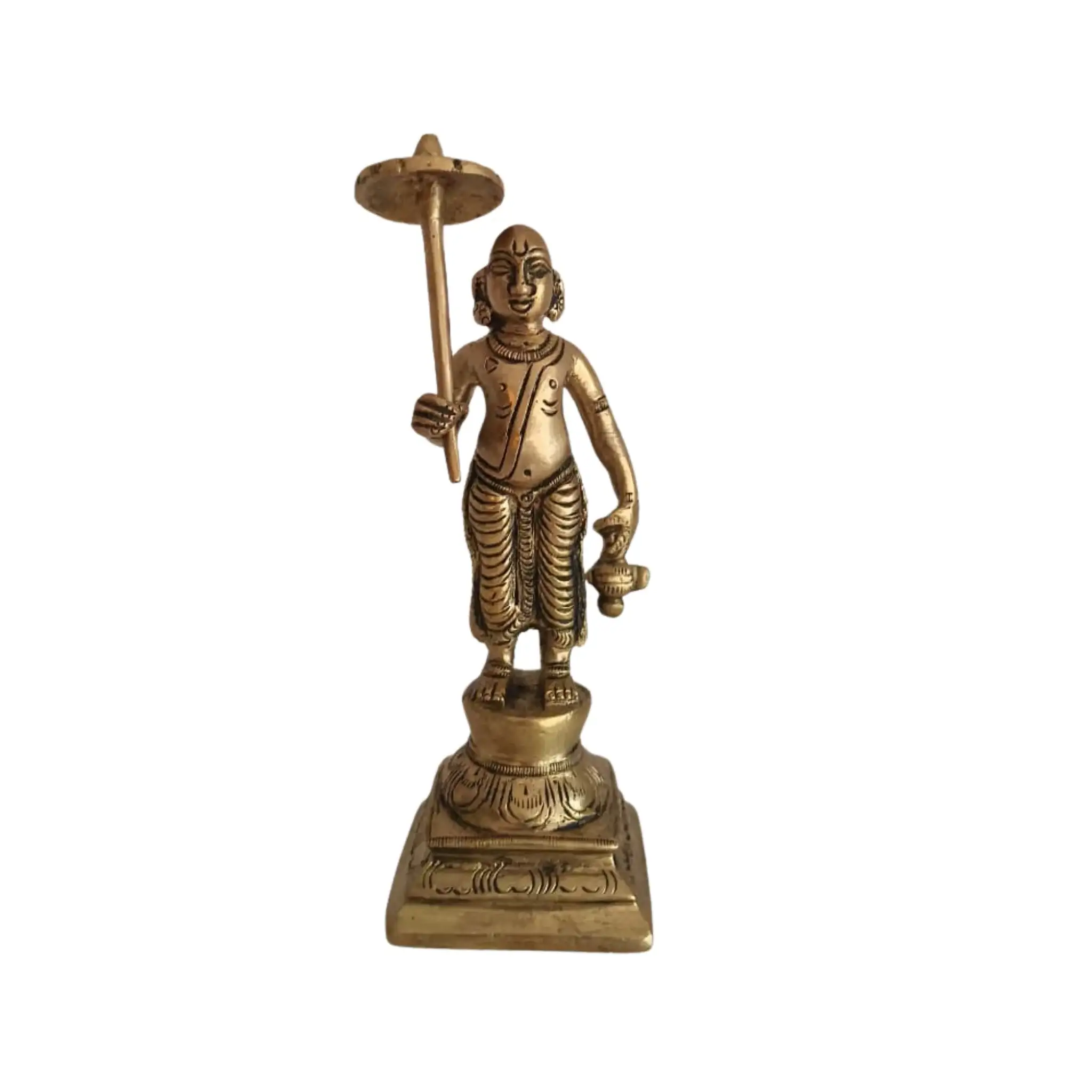 Pure Brass Dashavatara Idol Set 10 Statues) | Vishnu's Ten Avatars Murti Collection - Image 11