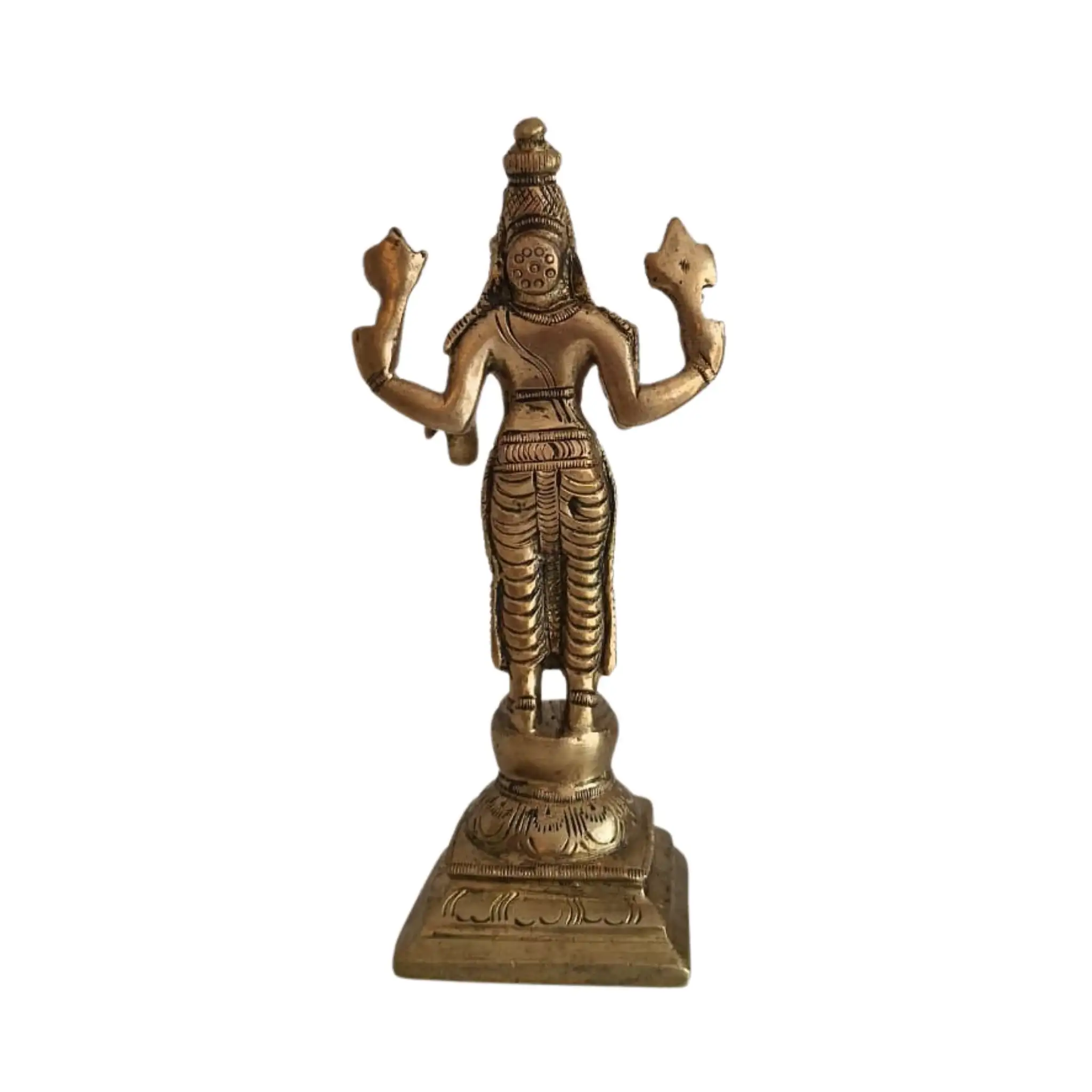 Pure Brass Dashavatara Idol Set 10 Statues) | Vishnu's Ten Avatars Murti Collection - Image 18