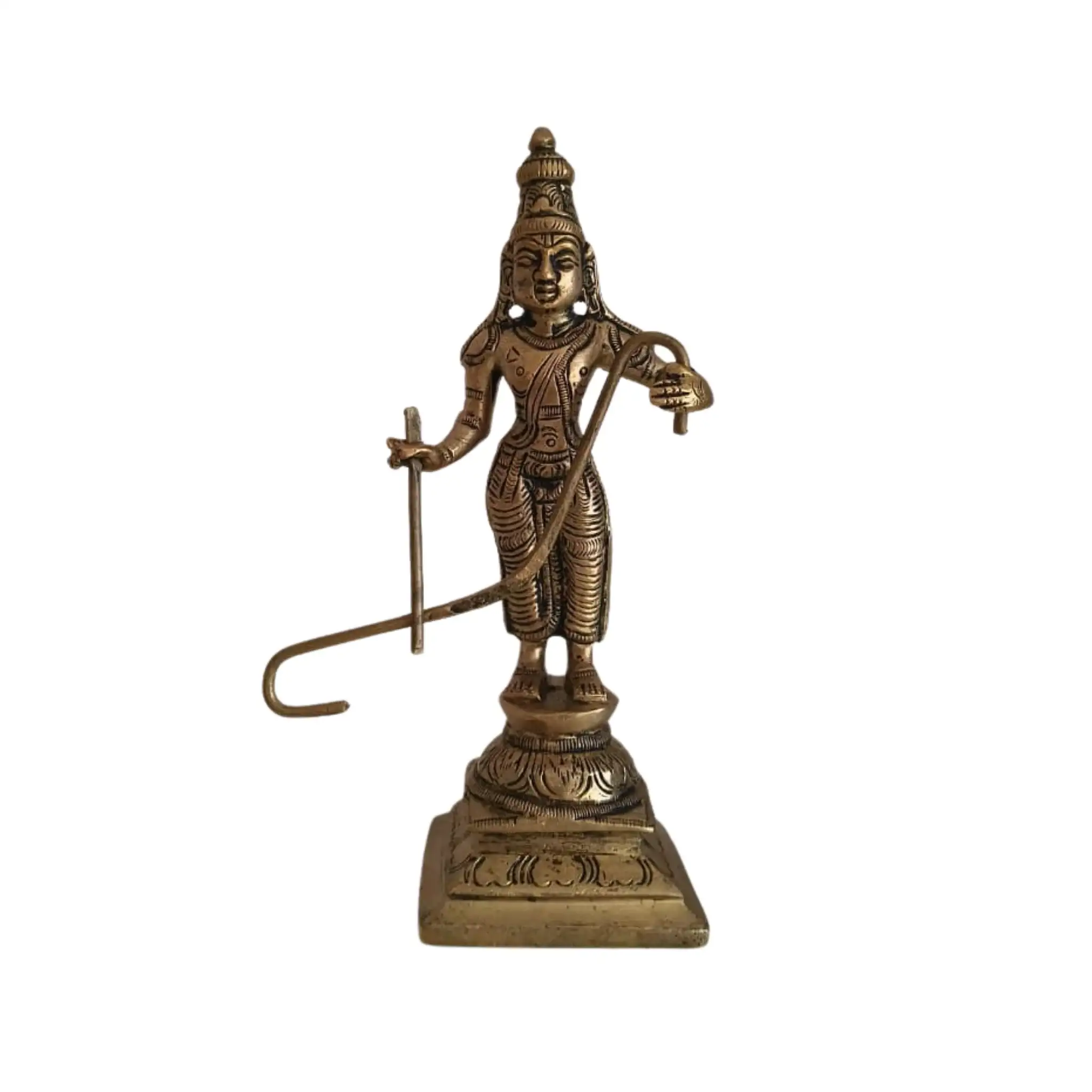 Pure Brass Dashavatara Idol Set 10 Statues) | Vishnu's Ten Avatars Murti Collection - Image 7