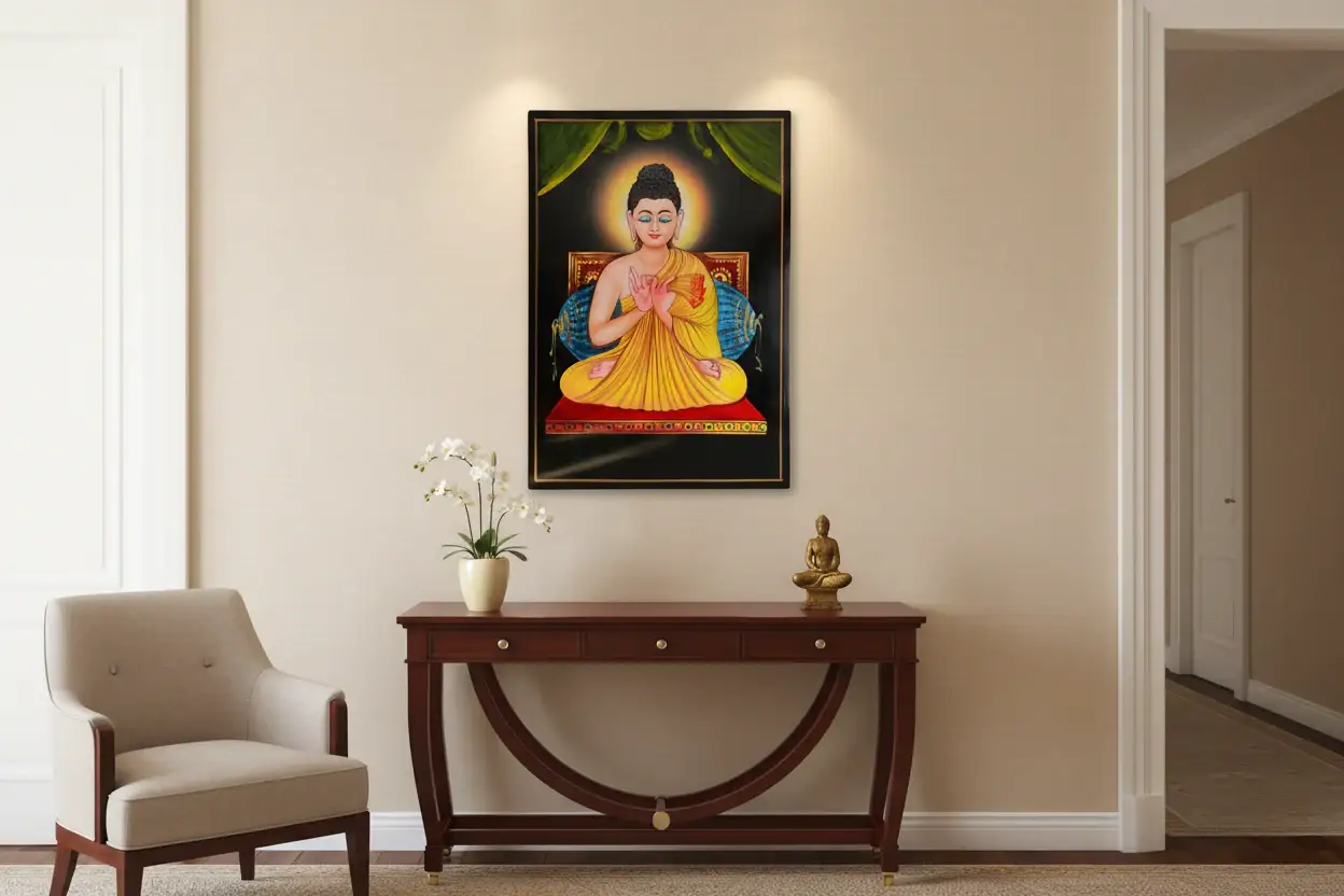 Buddha Nirmal Painting - Image 2