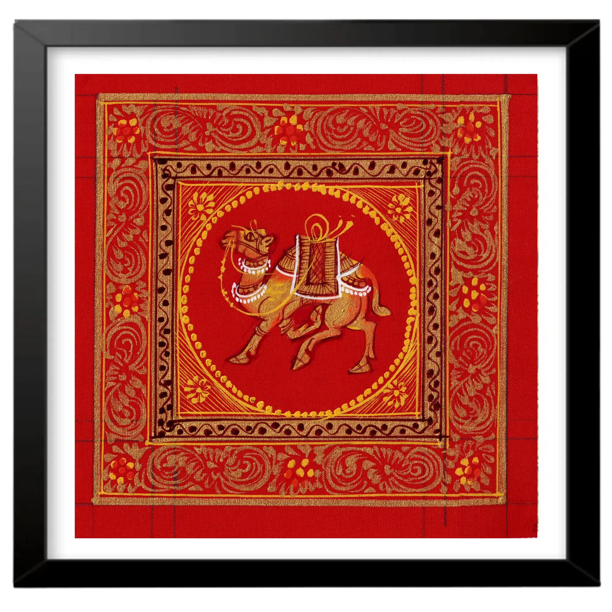 The Majestic Camel Miniature Artwork – Guardian of the Desert - Image 2