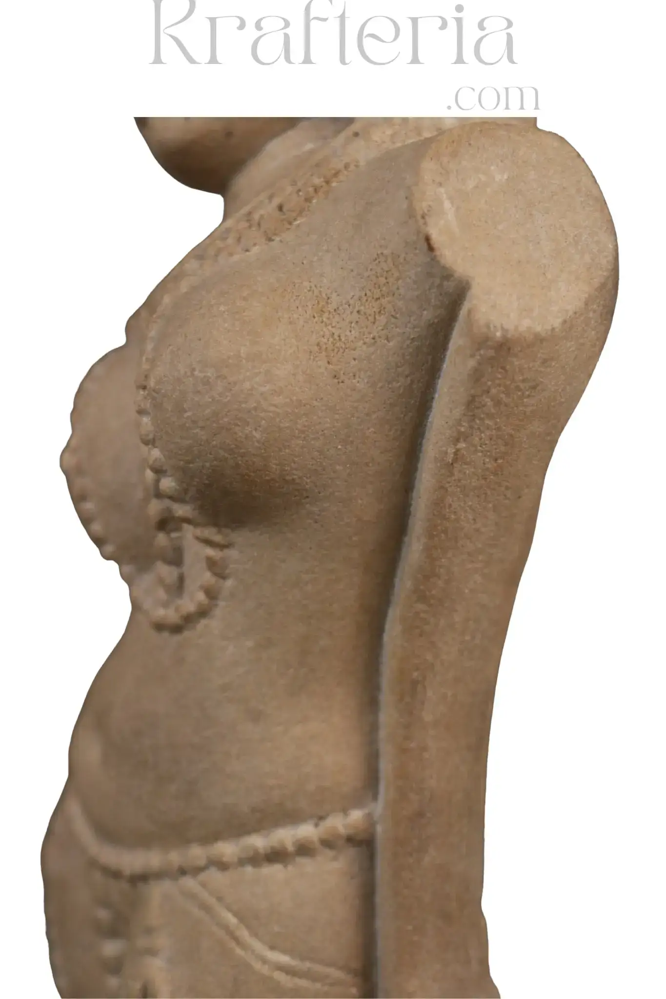 Celestial Beauty - A Carved Sandstone Wall Plaque - Image 14