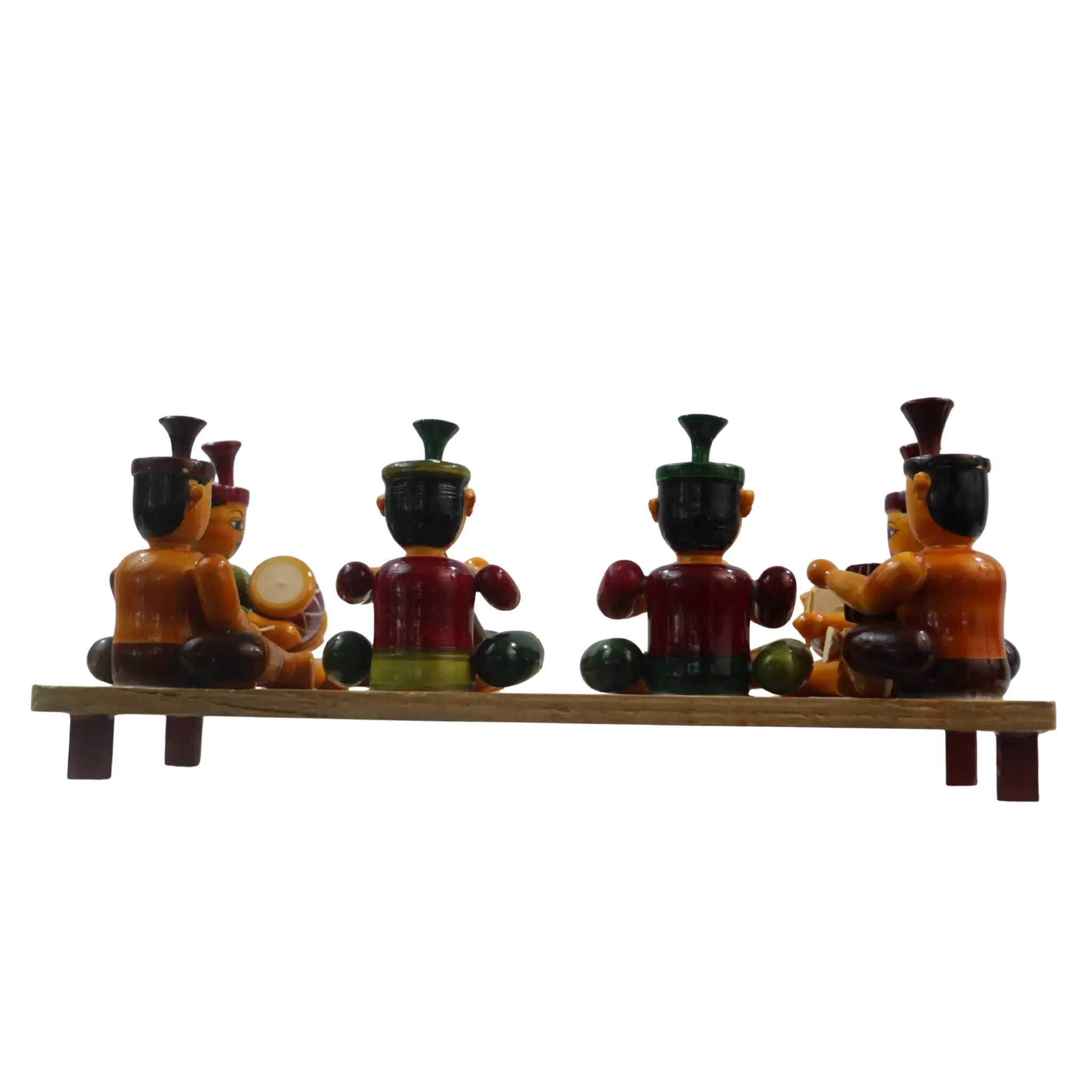 Channapatna Wooden Music Set – Traditional Handmade Instrument Set - Image 4