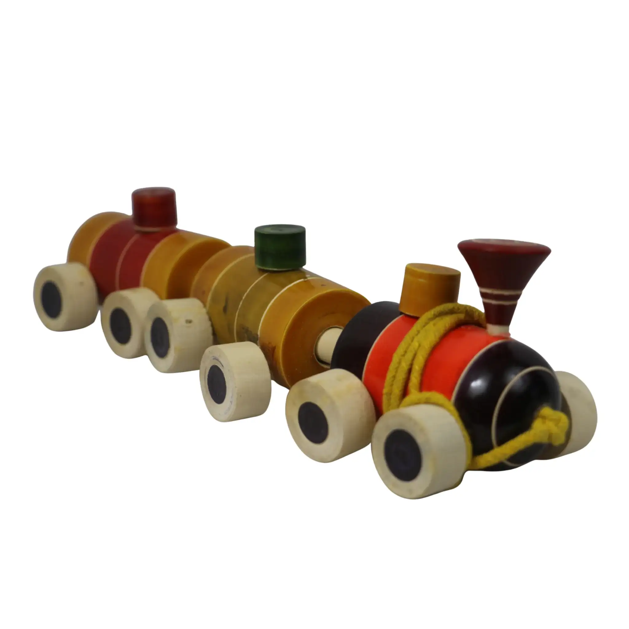 Channapatna Wooden Toy Train – Classic Handmade Kids’ Toy - Image 3