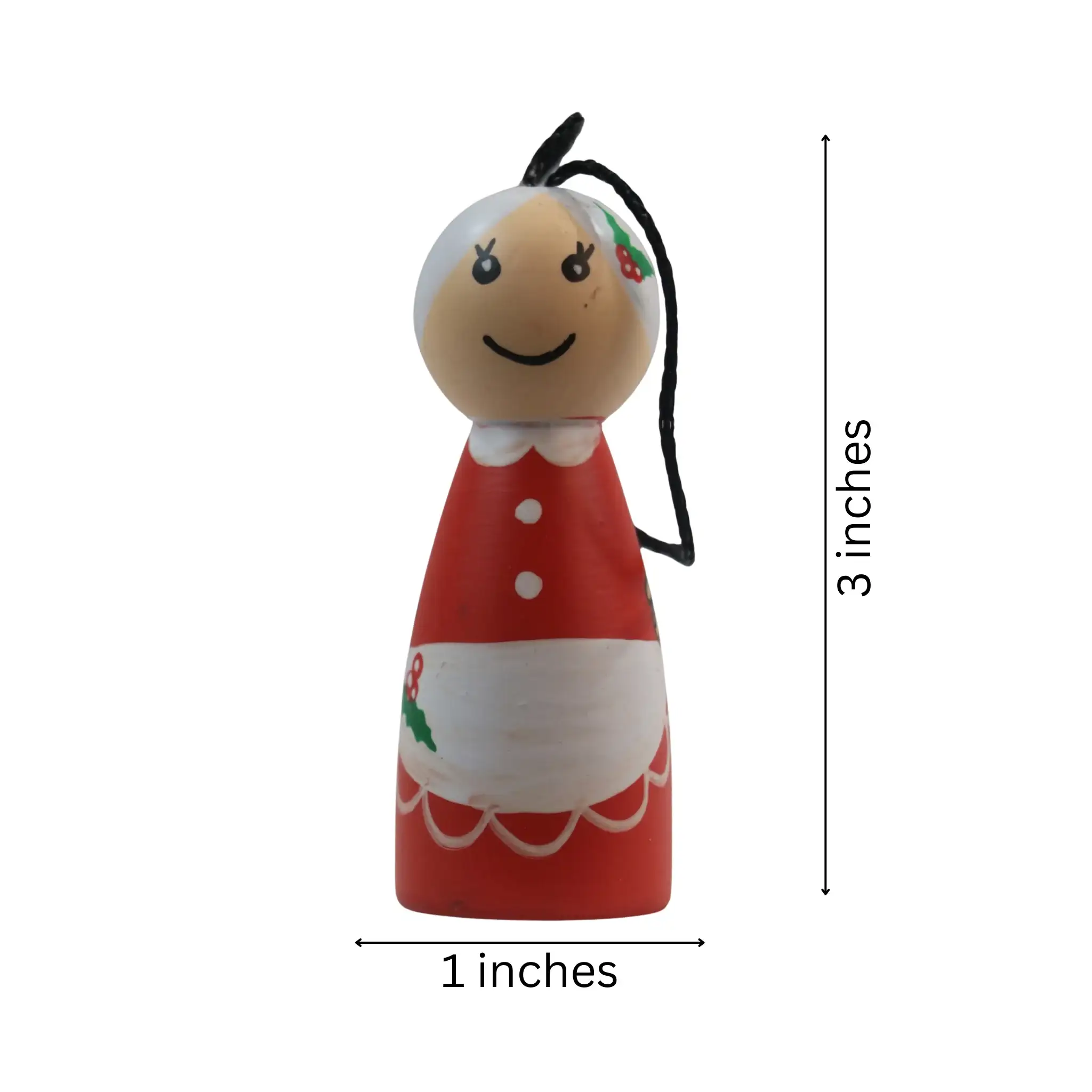 Christmas Santa Hang Dolls – Charming Handmade Decorations - Image 6