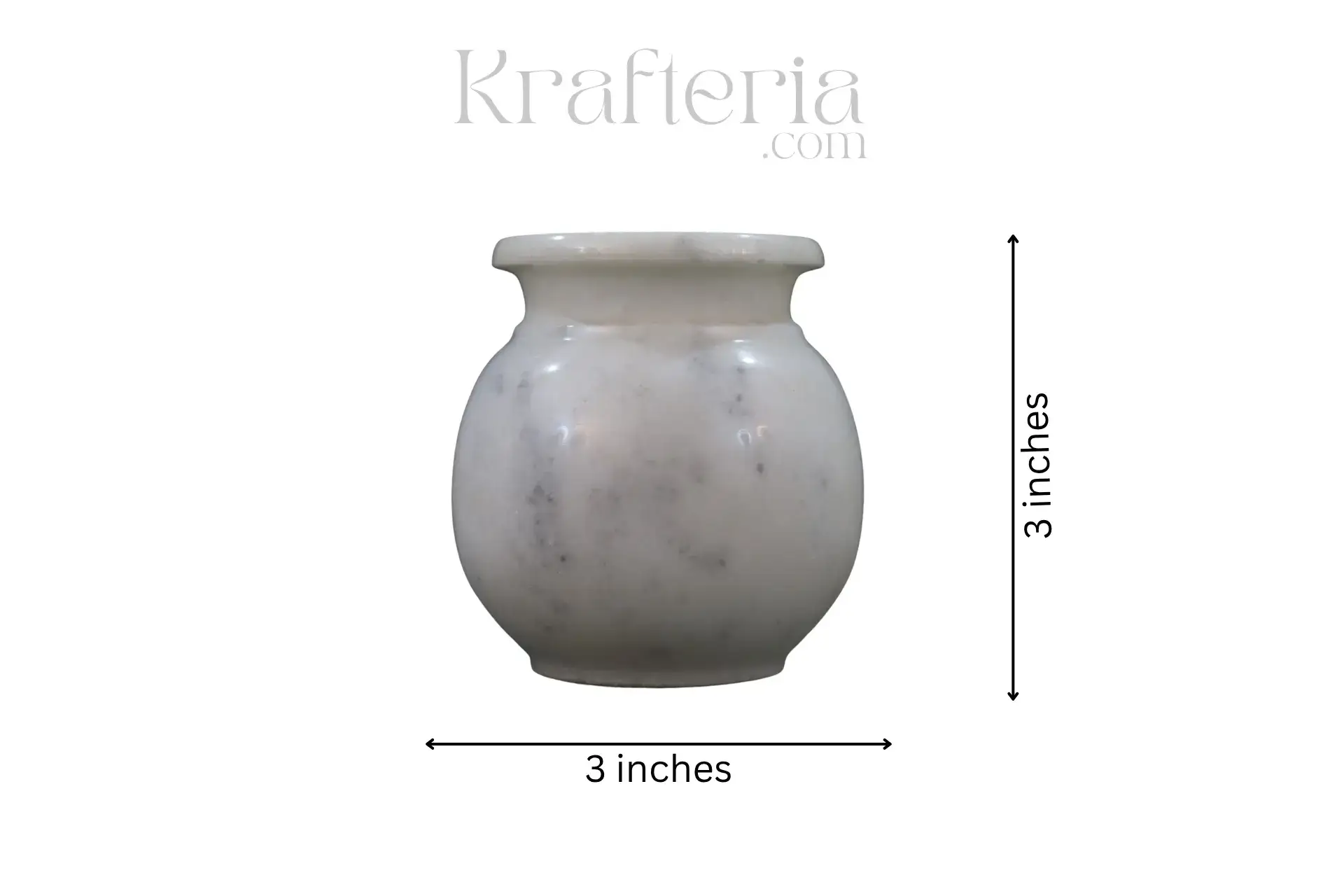 Classic Marble Lota (Chambu) – Essential for Pooja and Household Use - Image 4
