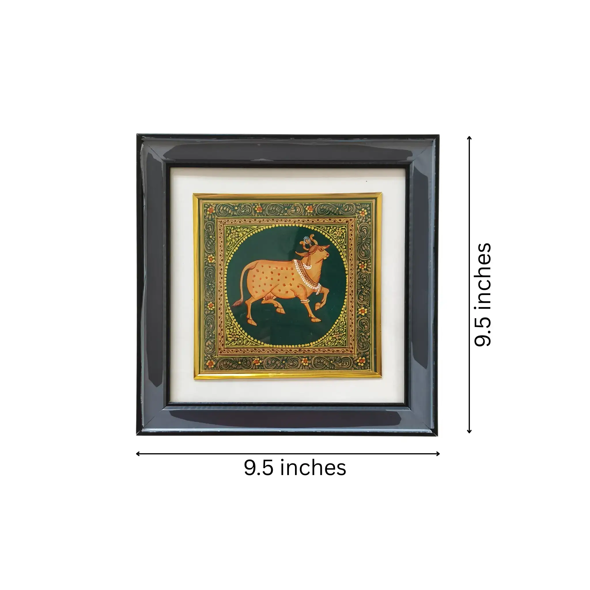 The Sacred Cow - A Miniature Painting - Image 3