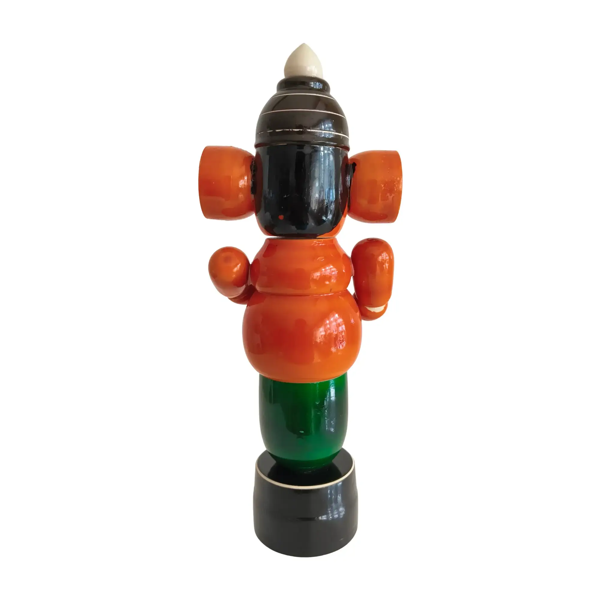 Traditional Etikoppaka Lacquerware Lord Ganesh Statue - Image 5