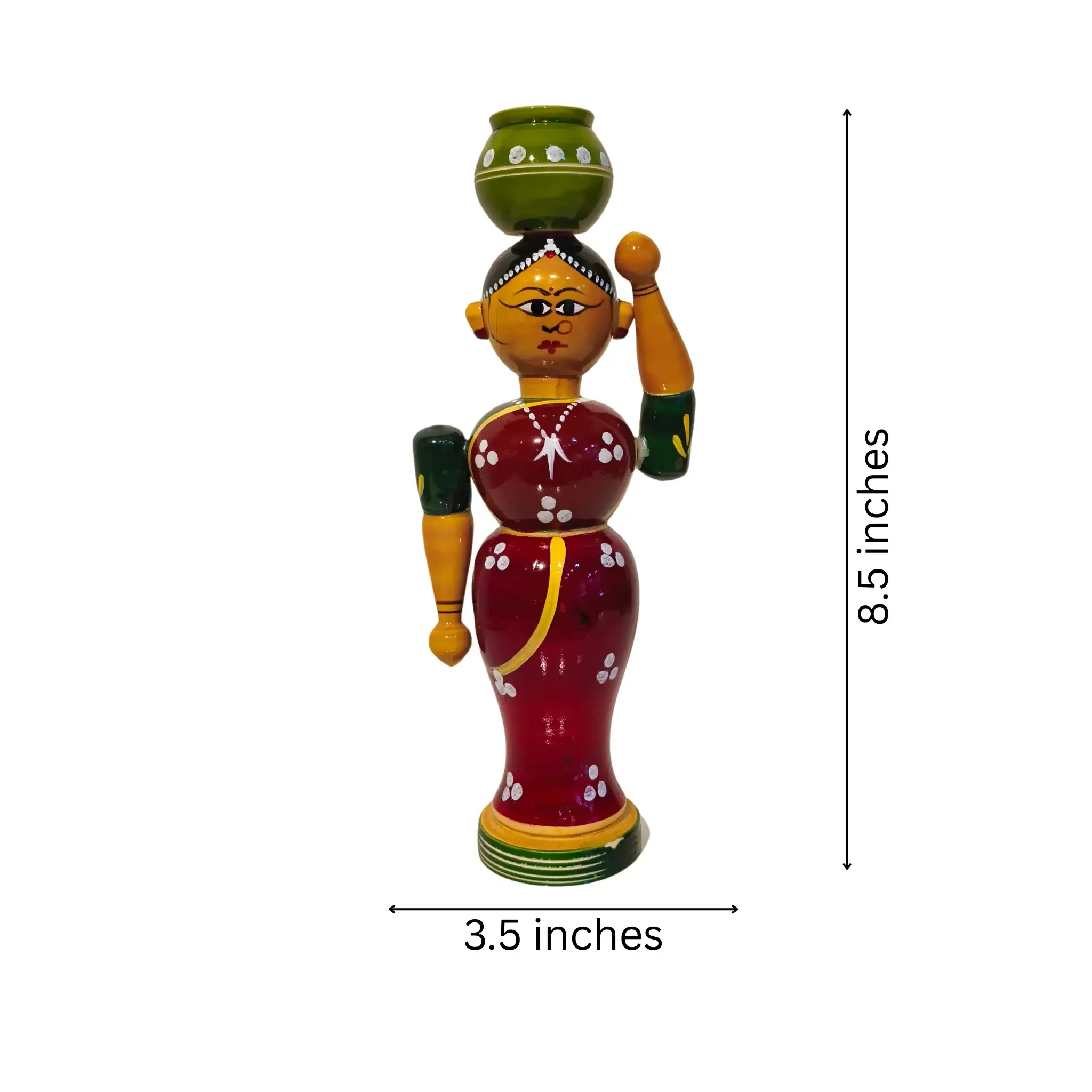Grace of Tradition – Etikoppaka Village Woman - Image 4