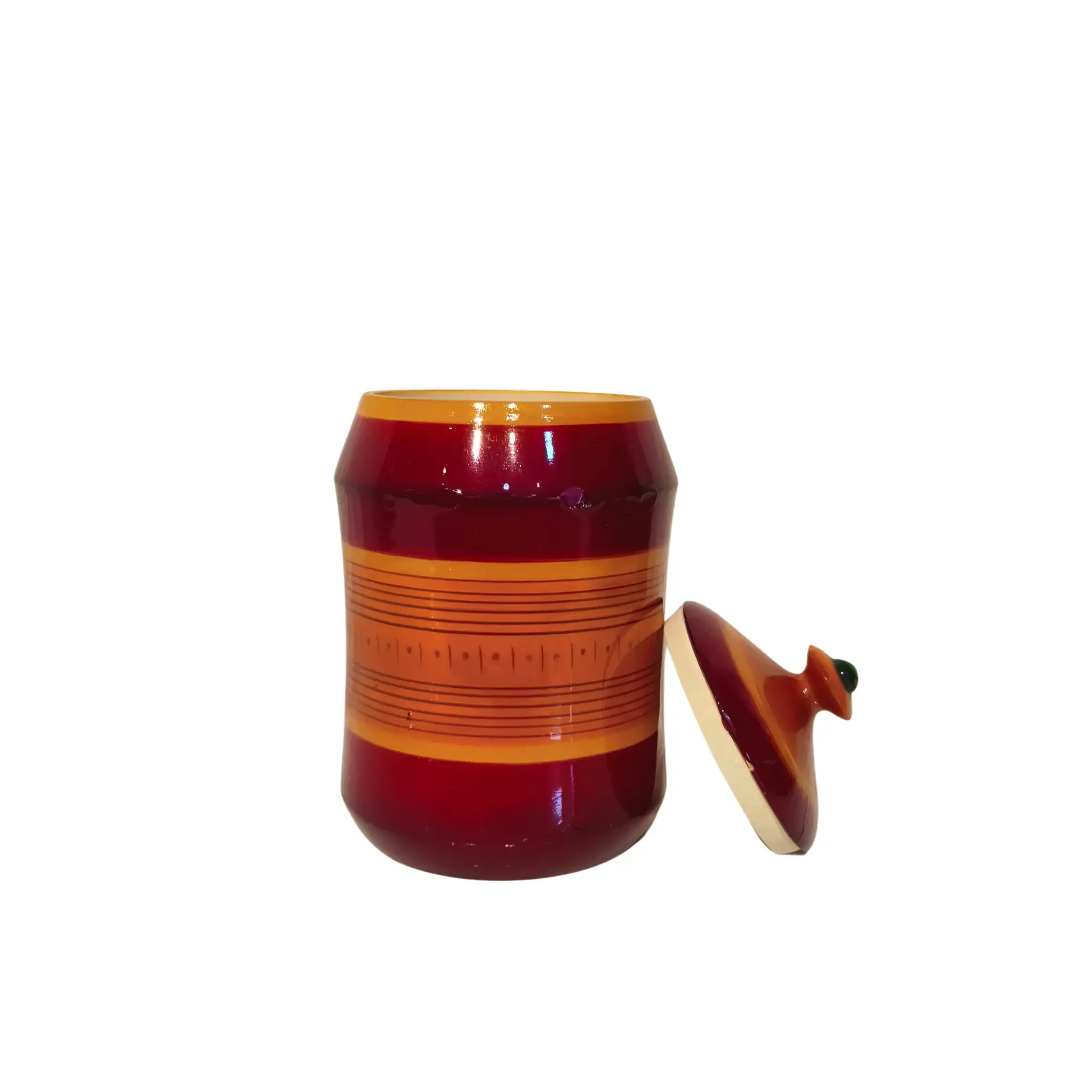 Etikoppaka Wooden Container with Lid - Image 3