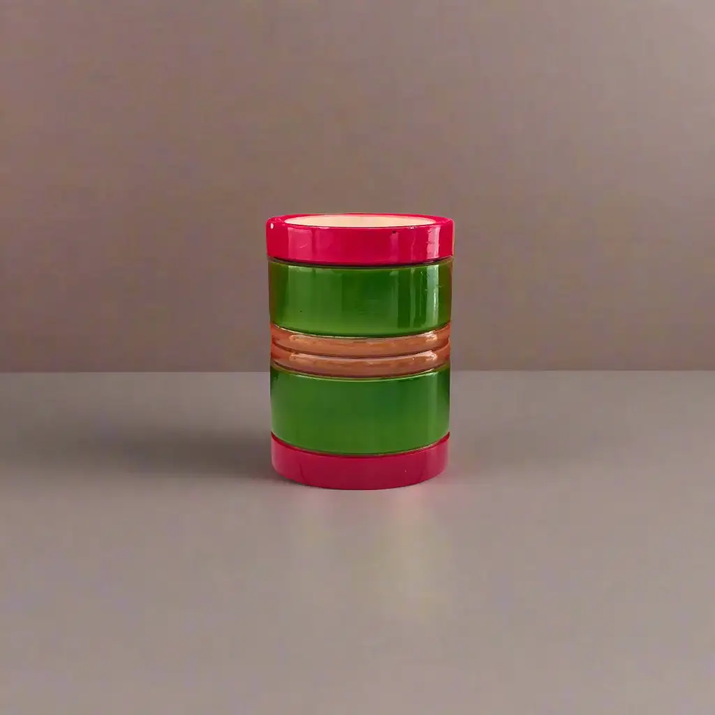 Etikoppaka Lacquerware Wooden Pen Stand