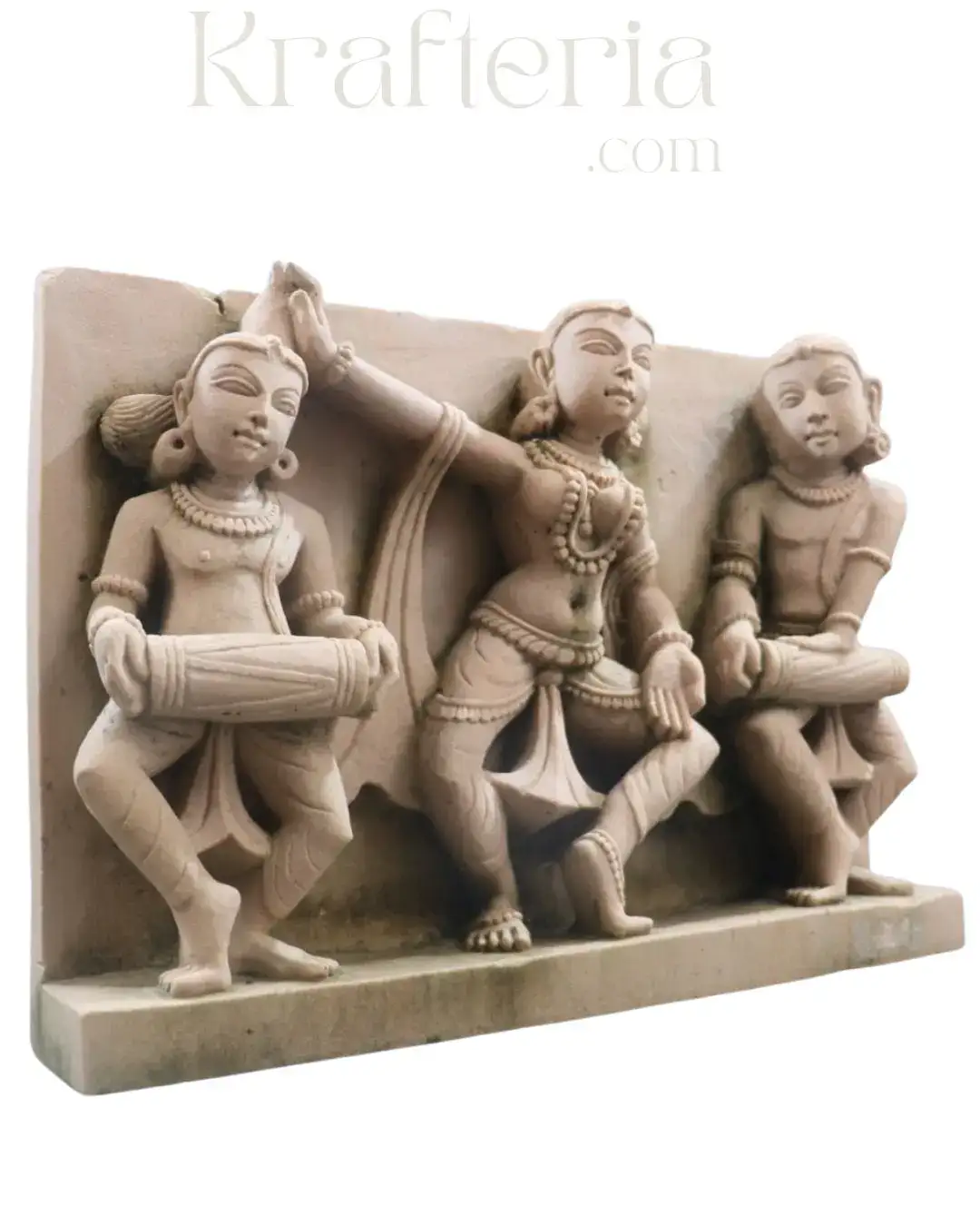 Grace and Rhythm-Dance of the Apsara and Dolak Player - Image 3