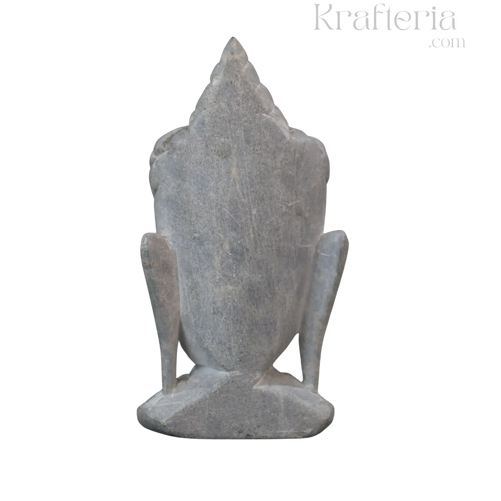 Hand-Carved Buddha Face – Soft Stone Meditation Decor - Image 14