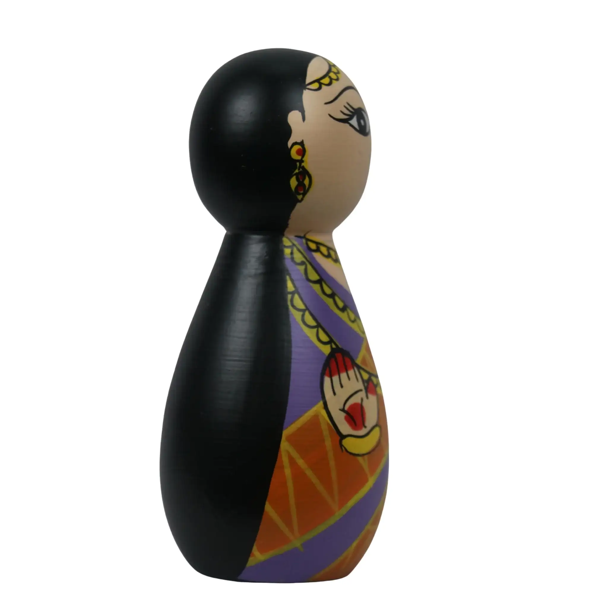 Hand-Painted Devi Dolls – Non-Toxic & Safe Colors - Image 4