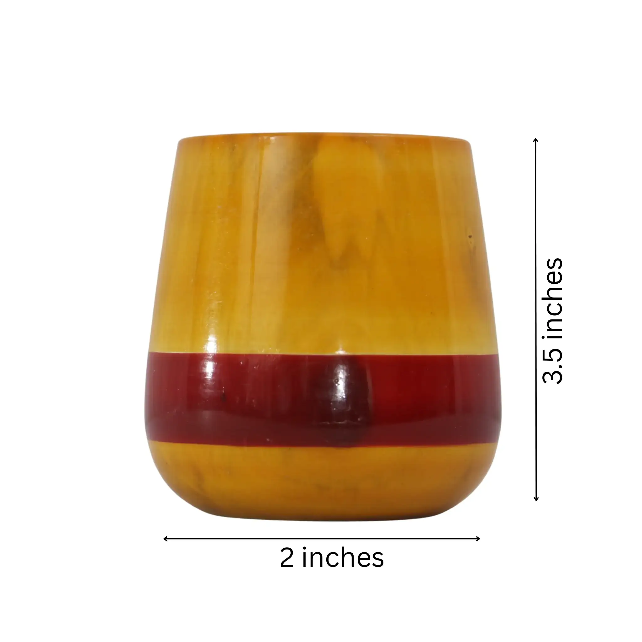 Wooden Hand-Painted Pen Stand – Simple & Elegant Design - Image 7