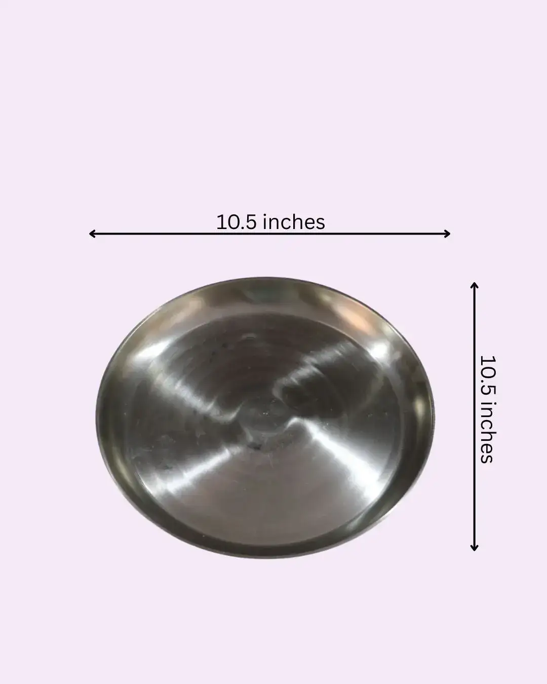 Handcrafted Bronze Plate – Durable and Stylish Tableware - Image 3