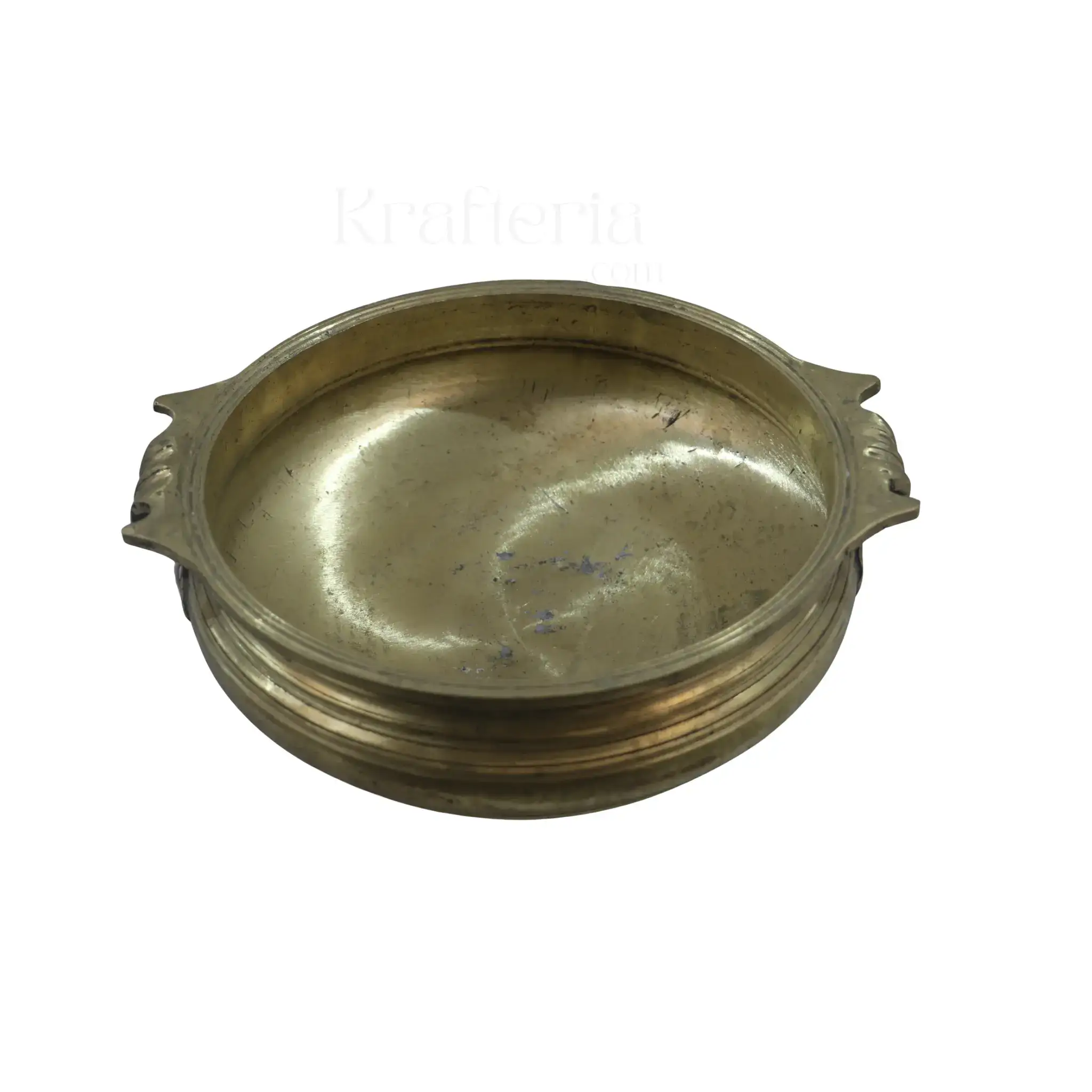 Handcrafted Bronze Uruli – Perfect for Floating Flowers & Home Decor - Image 12