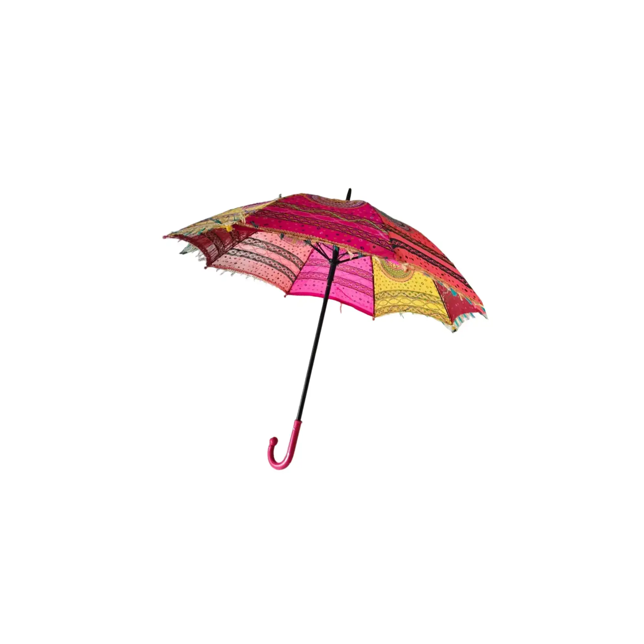 Handcrafted Cotton Canopy Umbrella - Image 4