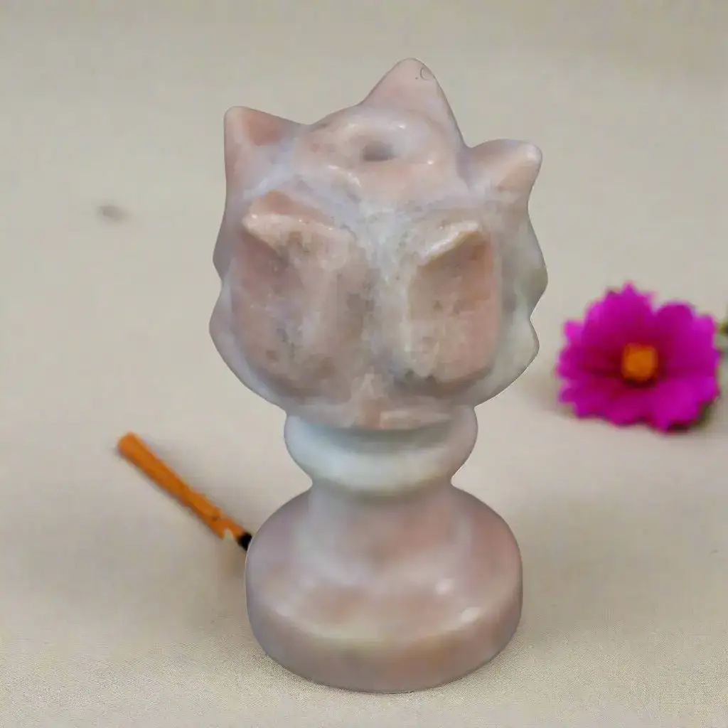 Handcrafted Marble Agarbatti Stand–  Natural Stone Incense Holder - Image 13