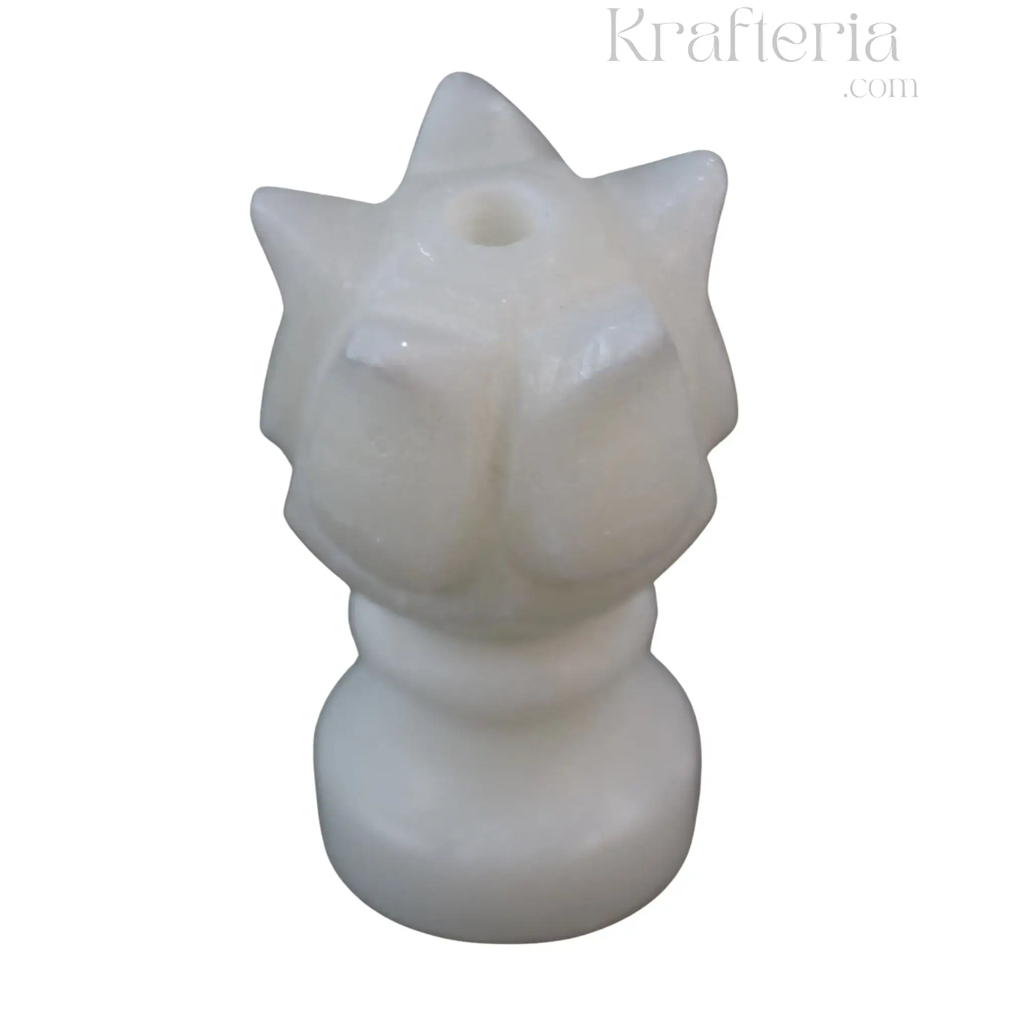 Handcrafted Marble Agarbatti Stand–  Natural Stone Incense Holder - Image 8