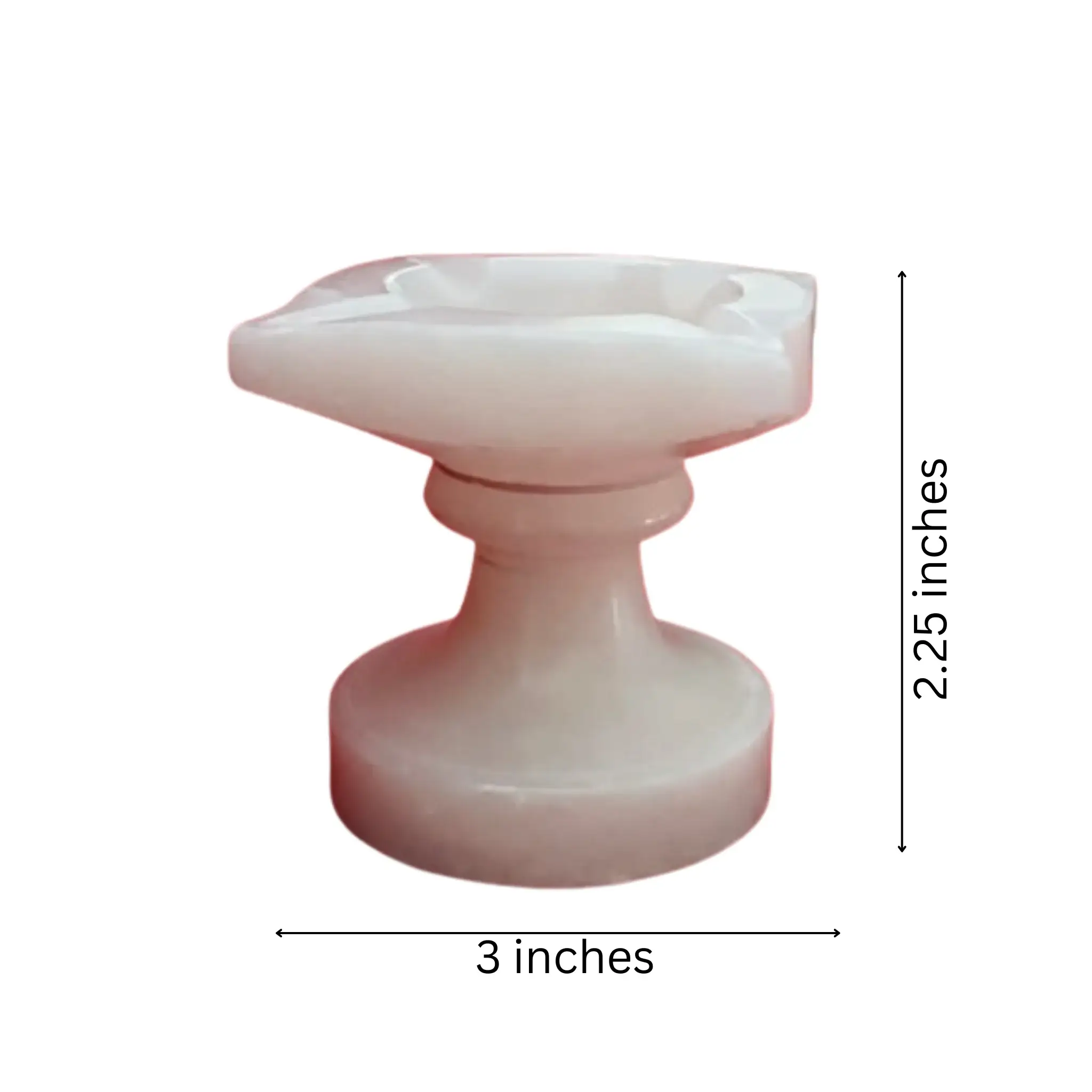 Handcrafted Marble Deepam/DIyas-Perfect for Puja & Home Decor - Image 19