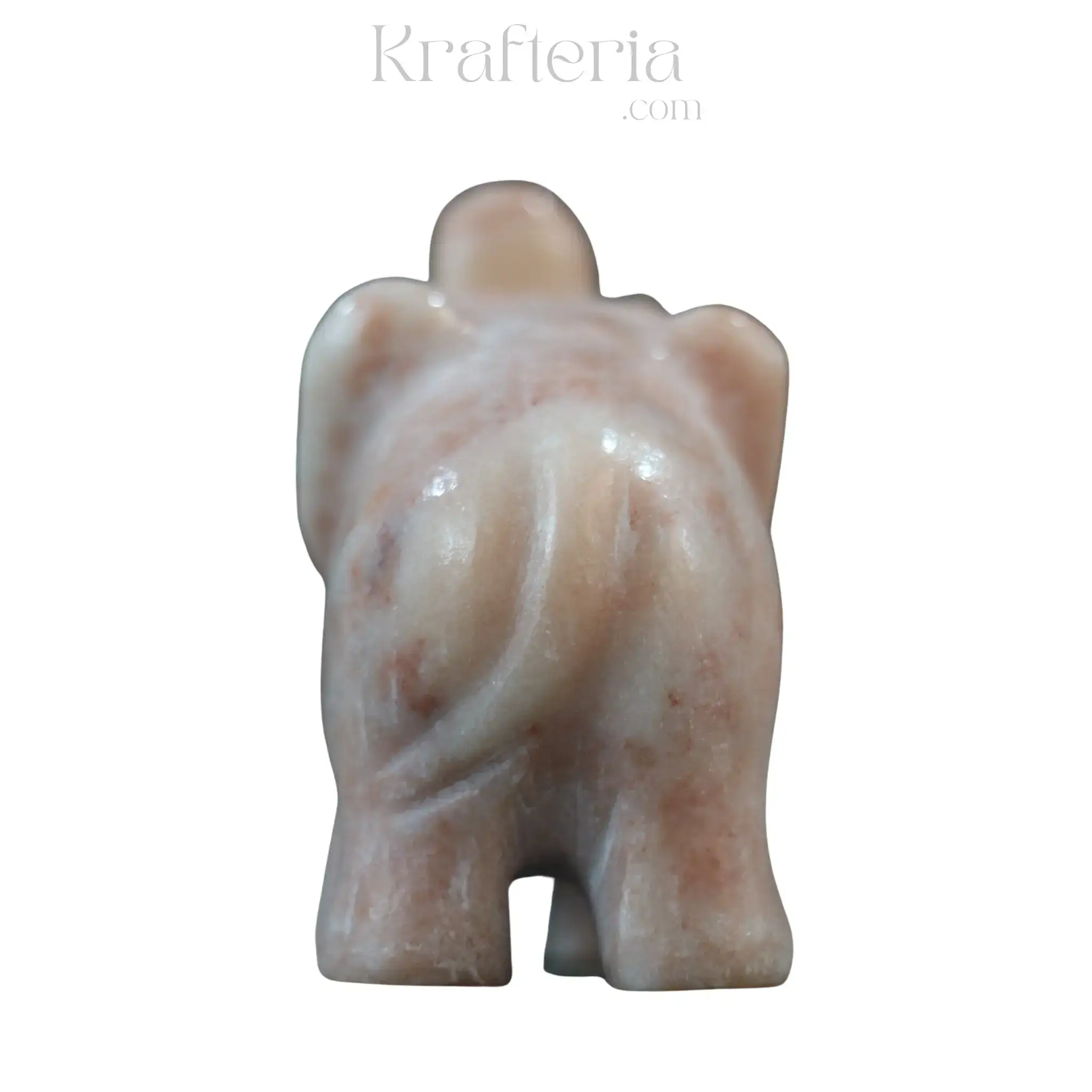 Handcrafted Marble Elephant-Symbol of Strength & Luck - Image 4