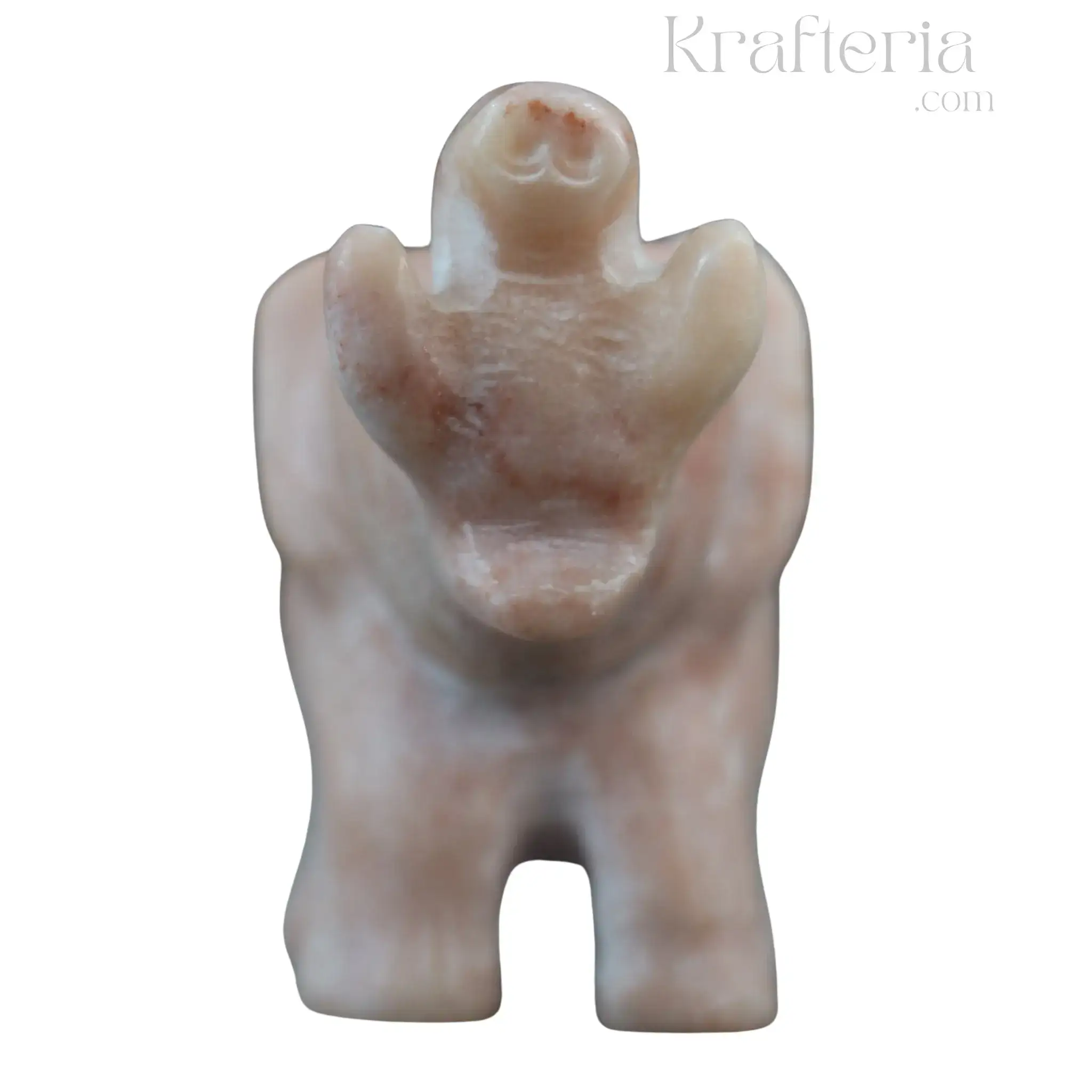 Handcrafted Marble Elephant-Symbol of Strength & Luck - Image 5