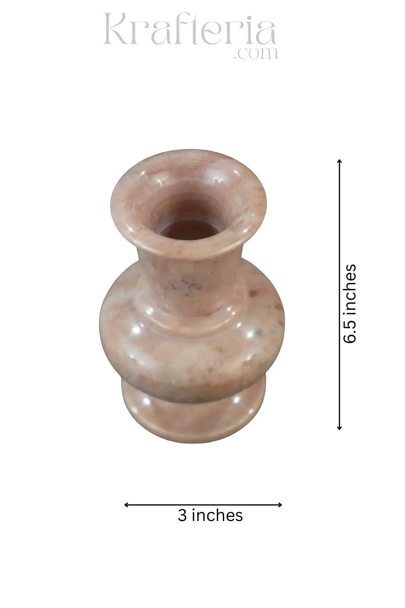 Handcrafted Marble Flower Vase – Elegant Home Decor - Image 11