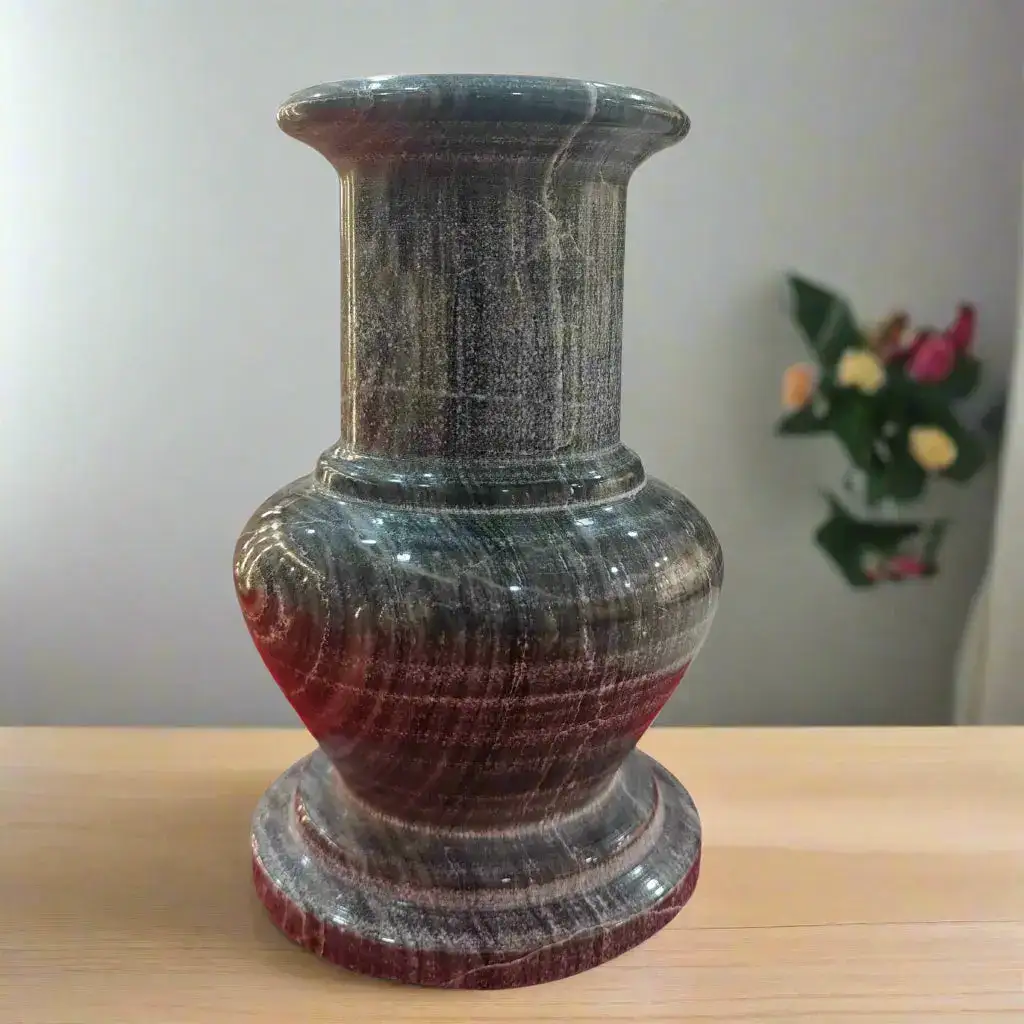 Handcrafted Marble Flower Vase – Elegant Home Decor - Image 18