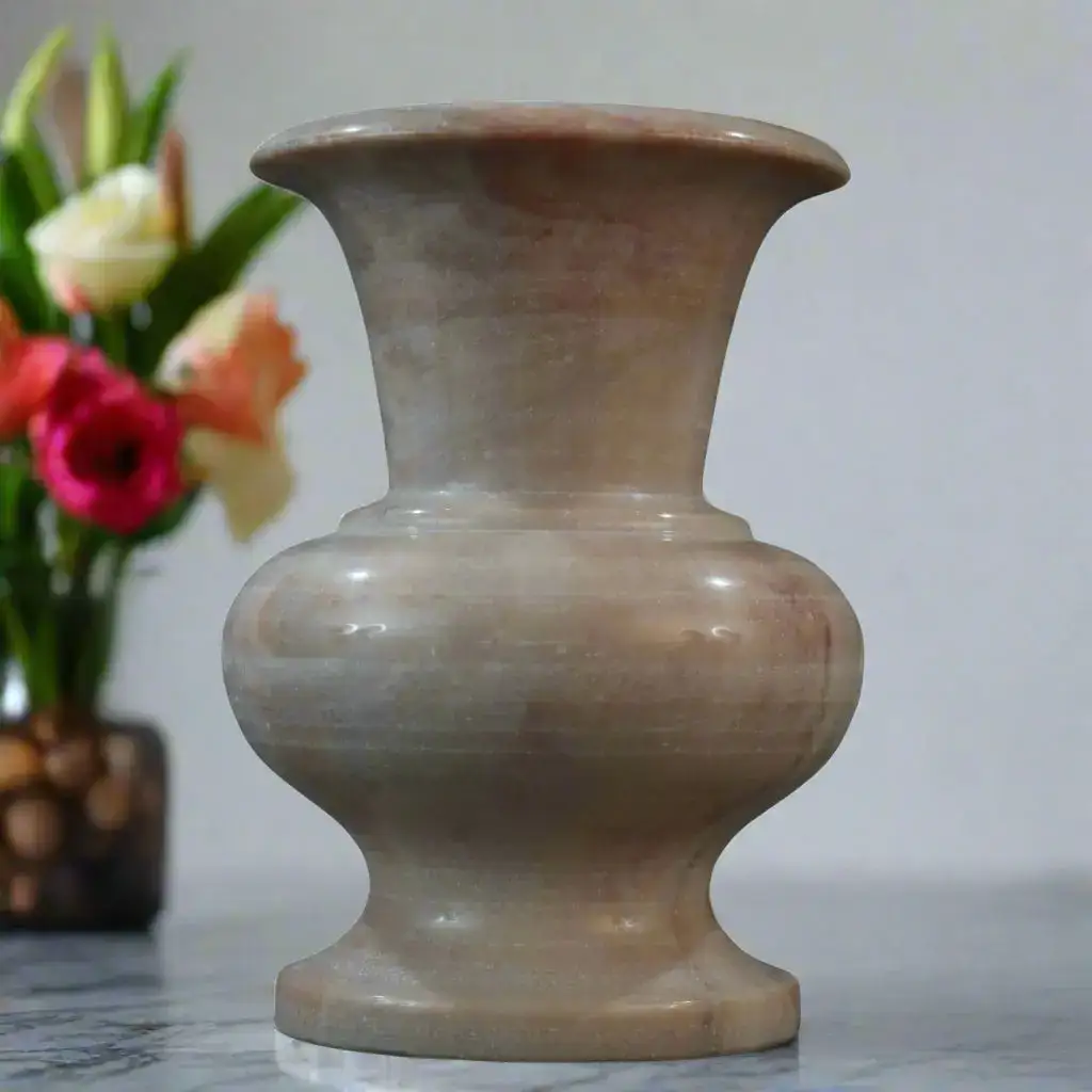 Handcrafted Marble Flower Vase – Elegant Home Decor - Image 25