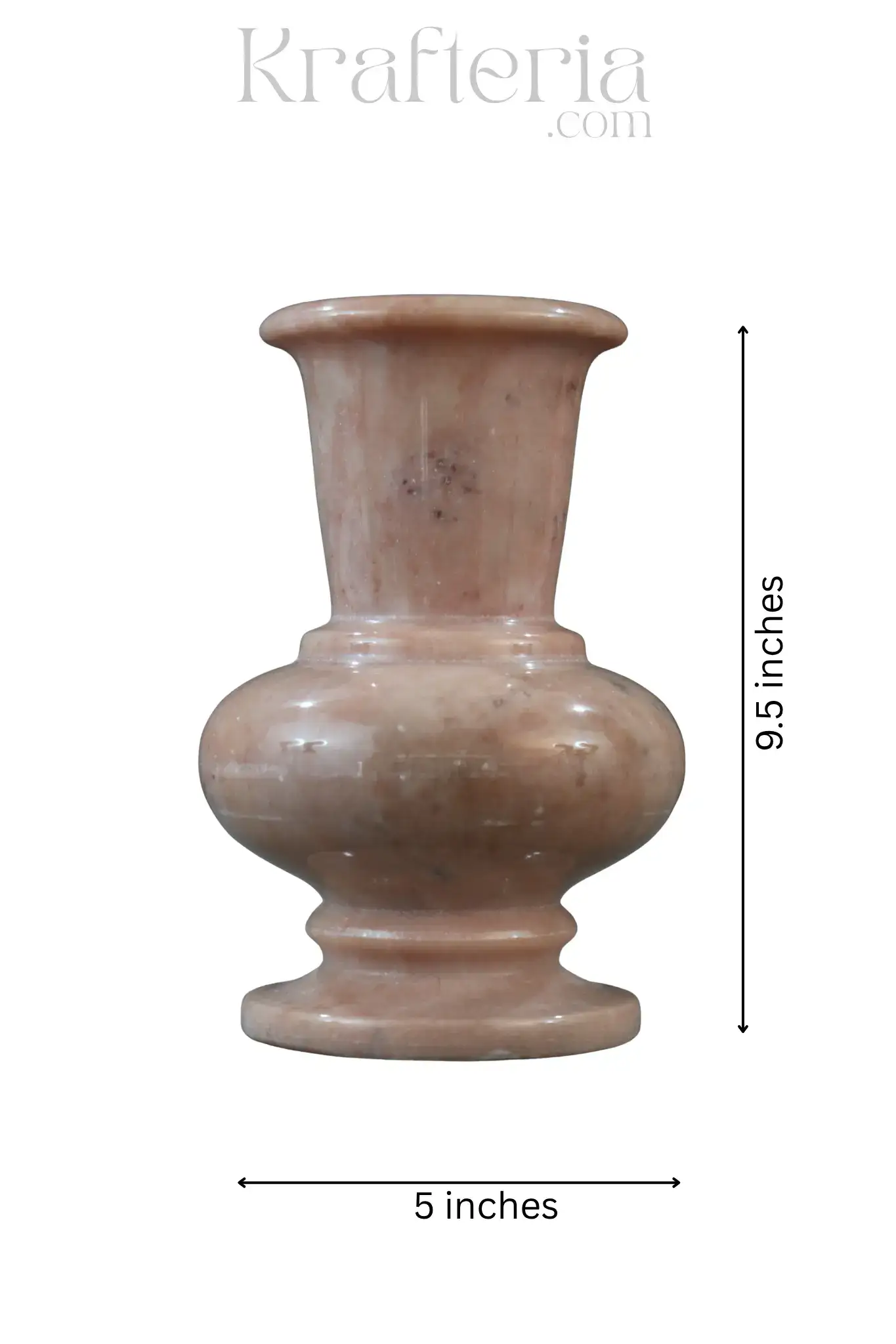 Handcrafted Marble Flower Vase – Elegant Home Decor - Image 6
