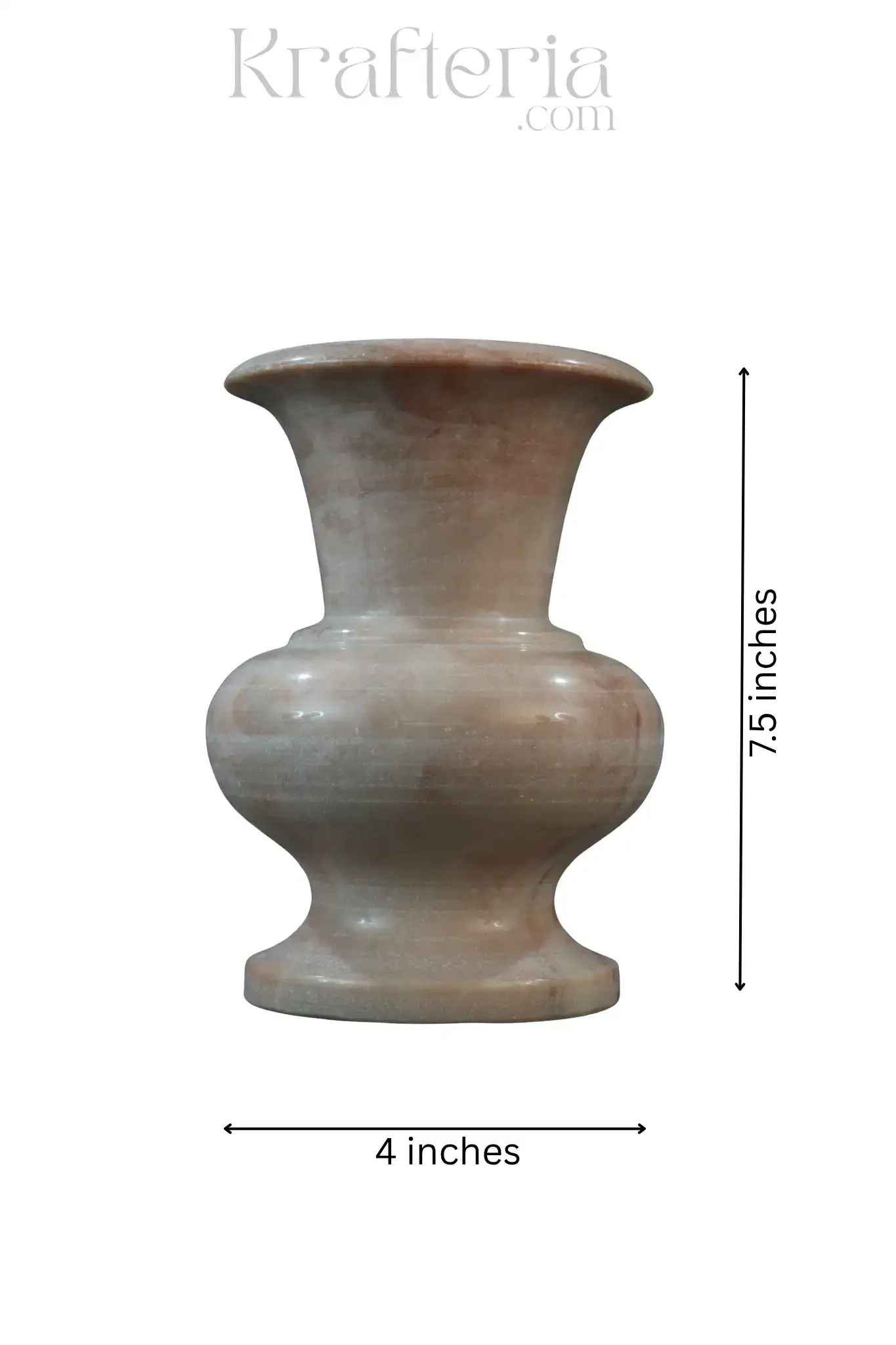 Handcrafted Marble Flower Vase – Elegant Home Decor - Image 8