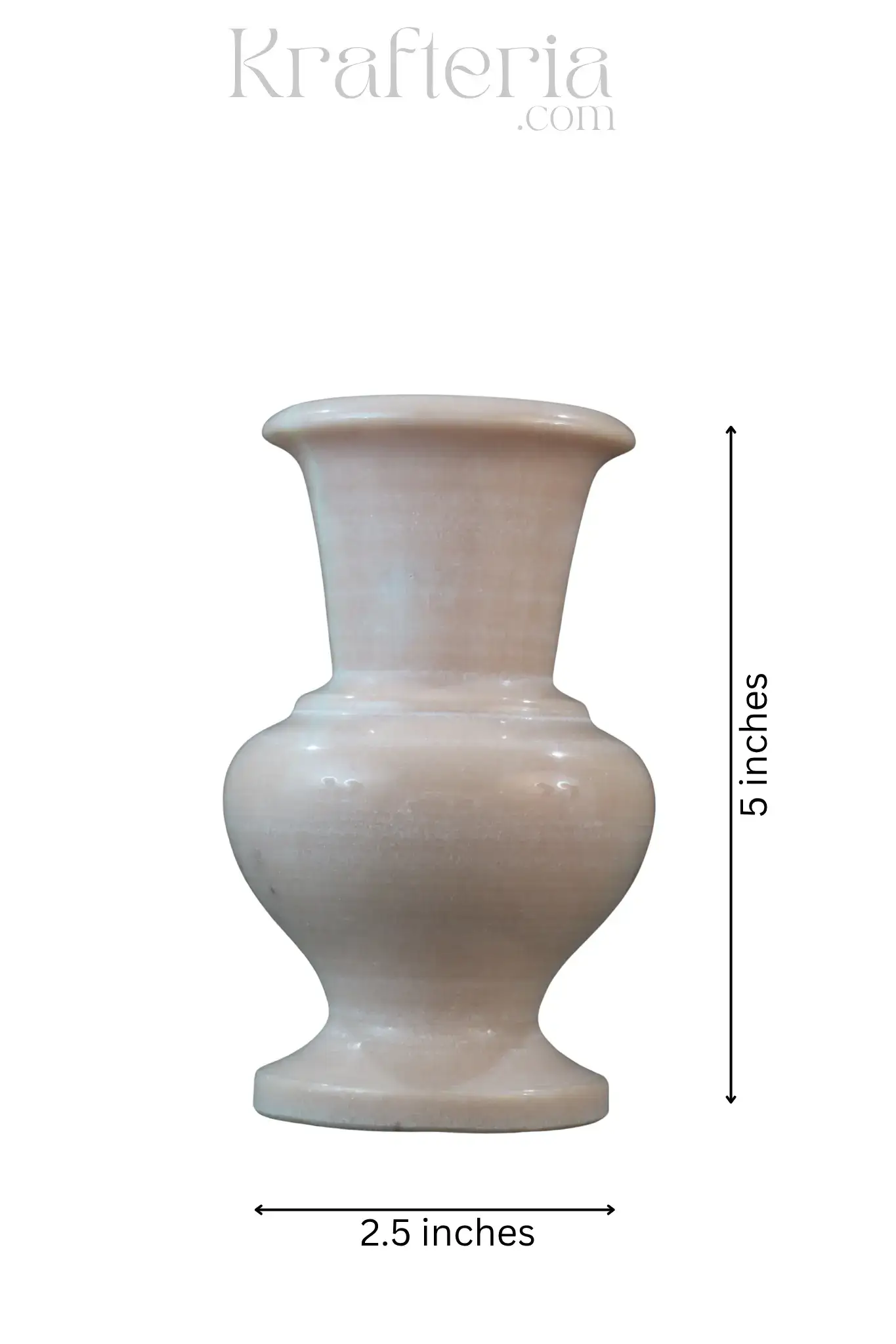 Handcrafted Marble Flower Vase – Elegant Home Decor - Image 9