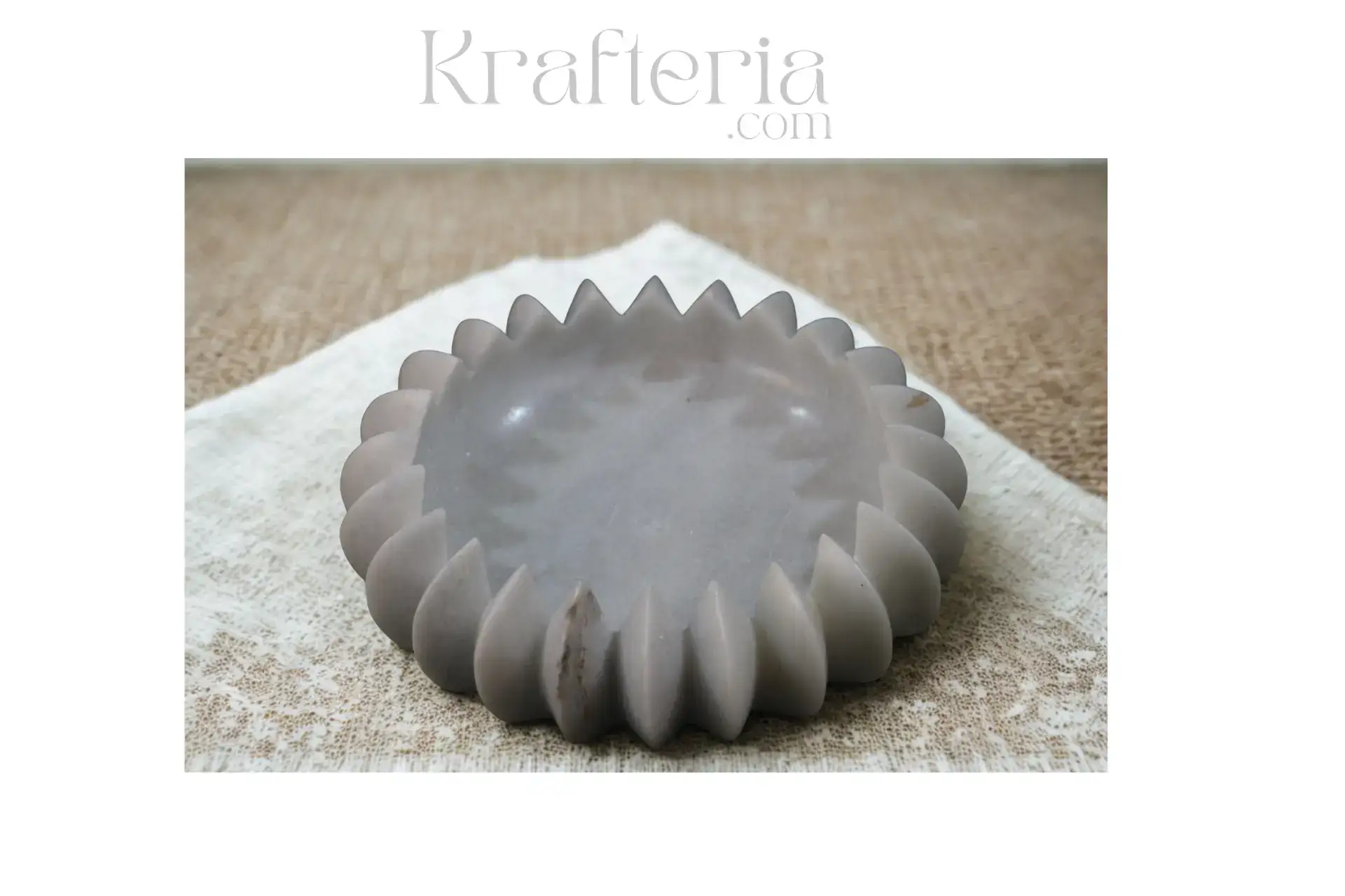 Handcrafted Marble Fruit Bowl – Elegant Centerpiece for Dining & Décor - Image 4