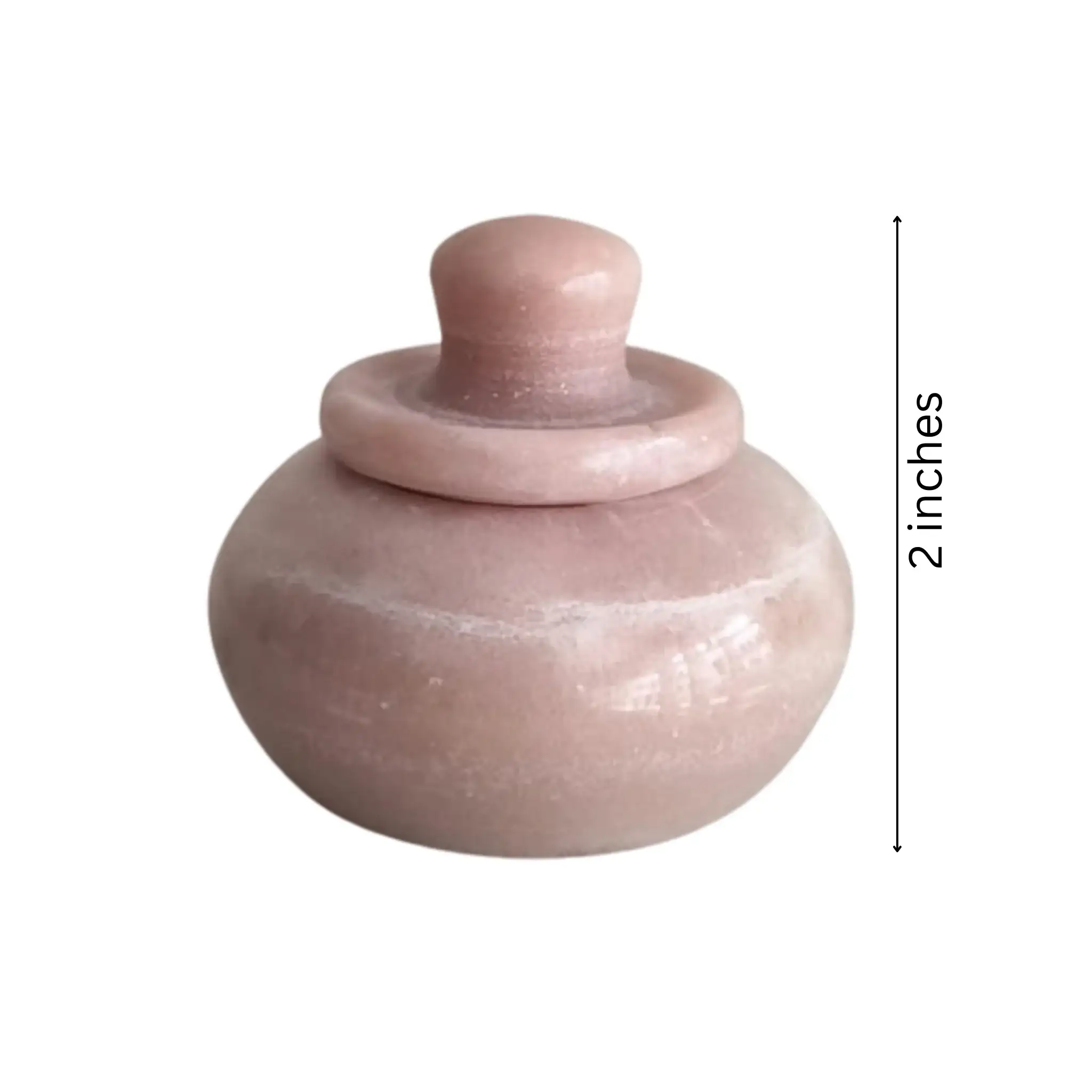 Handcrafted Marble Kumkum Box – Traditional Puja Accessory - Image 18