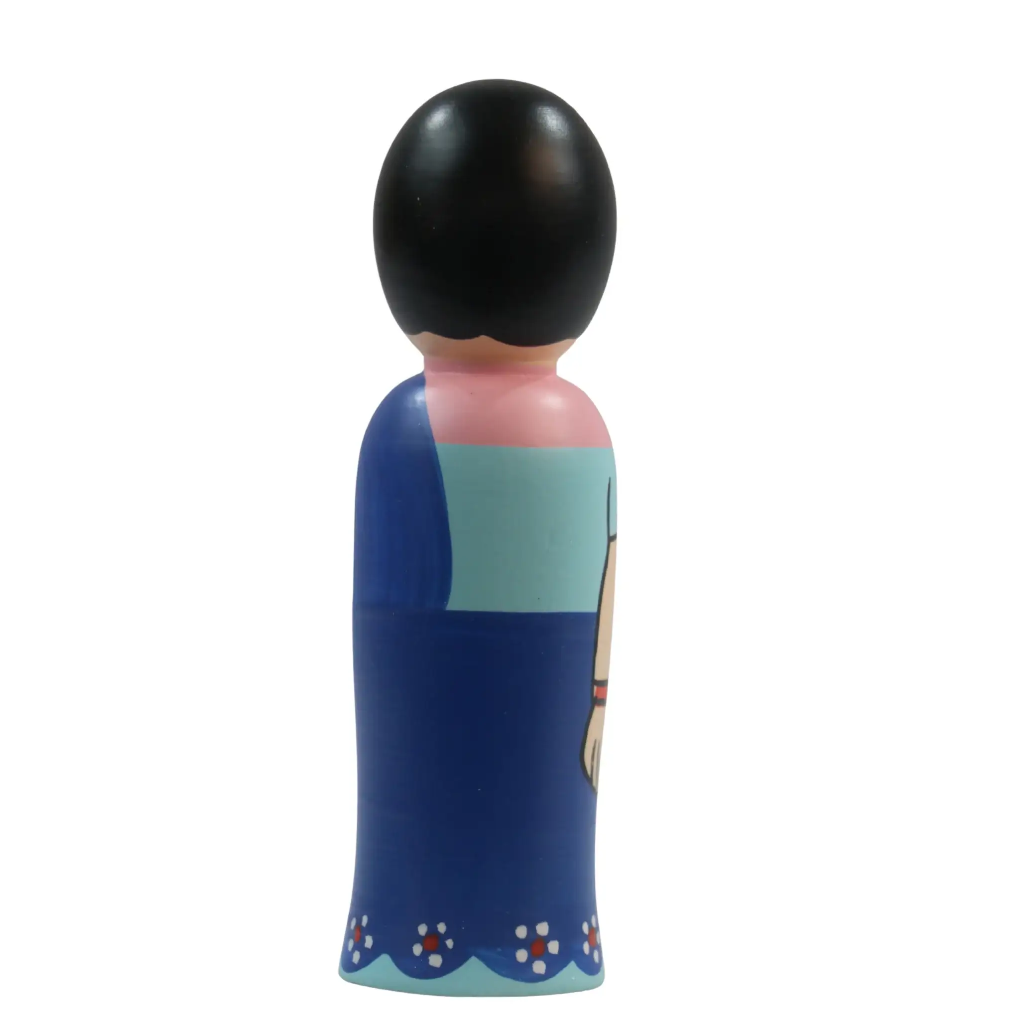 Beautiful Radha Peg Dolls – Traditional Handmade Art - Image 5