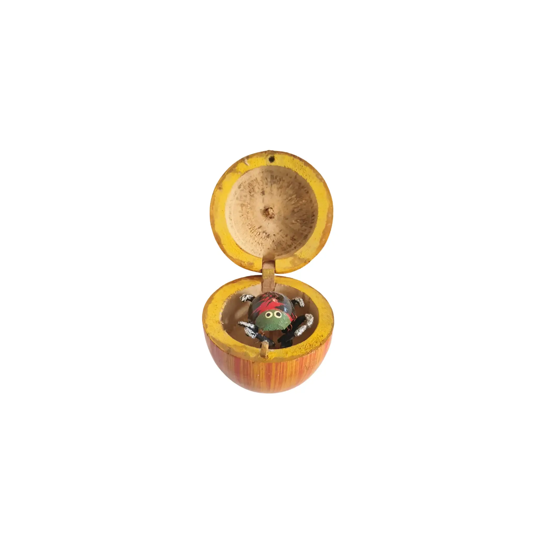 Handcrafted Wooden 'Surprise Spider' Box - Traditional Indian Trick Toy - Image 10