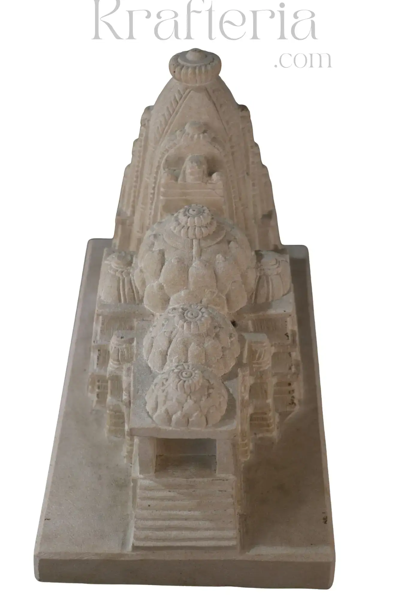 Intricate Sandstone Temple Replica - Image 10